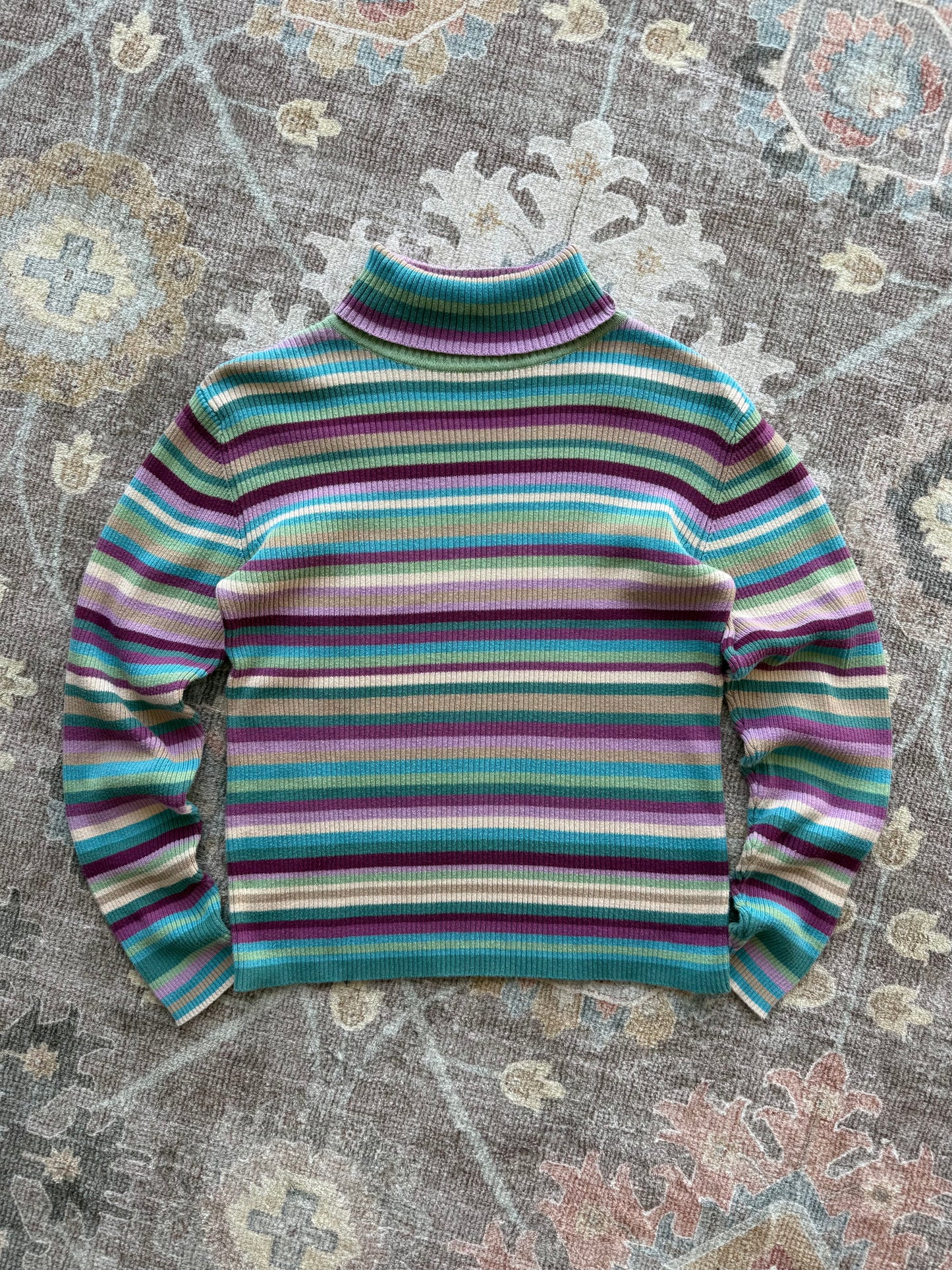 Striped Turtleneck - S