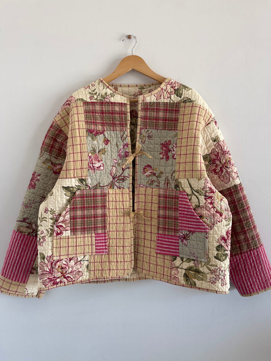 Quilt Tie Jacket - XL