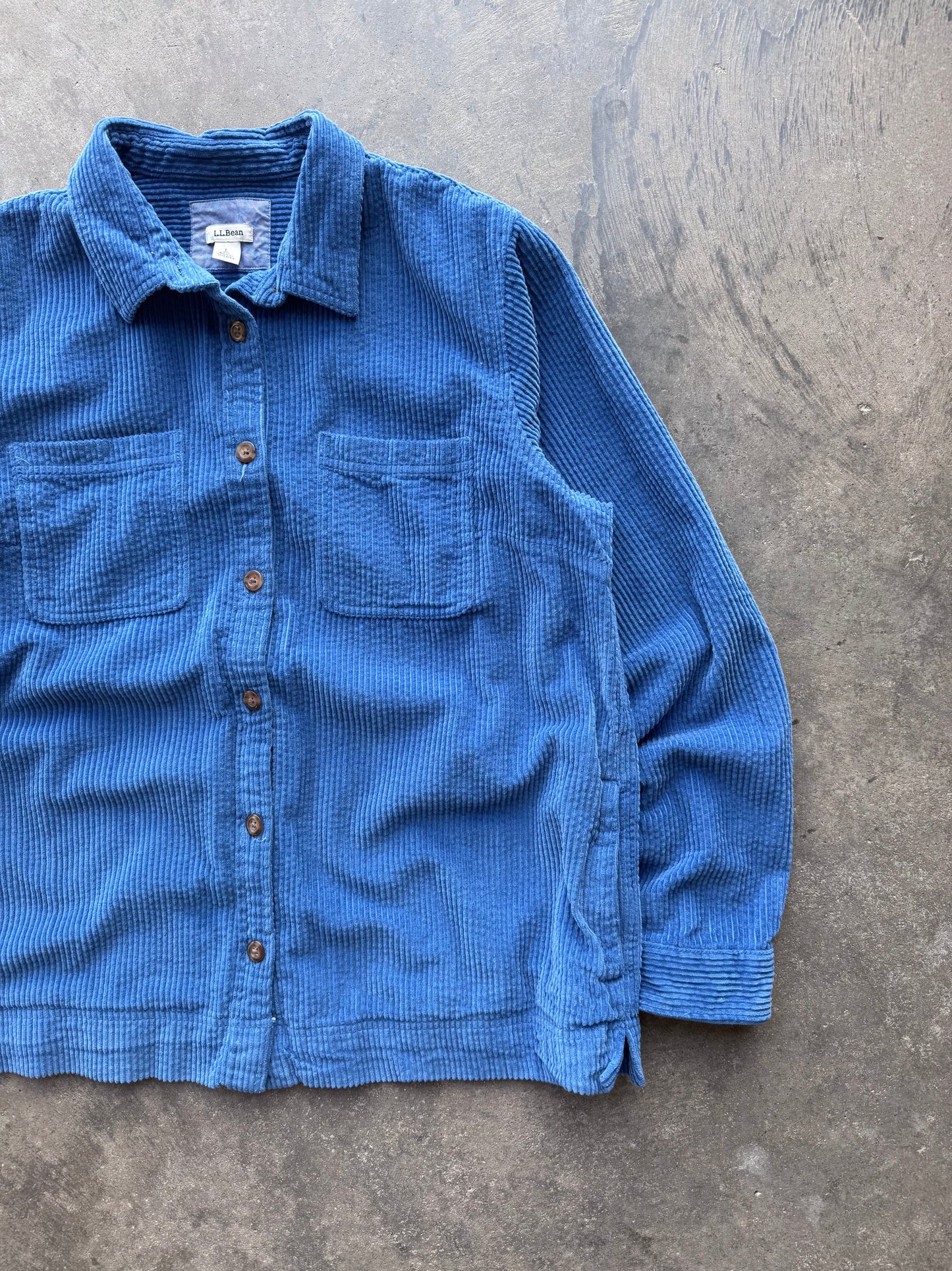 Corduroy Button Down - L