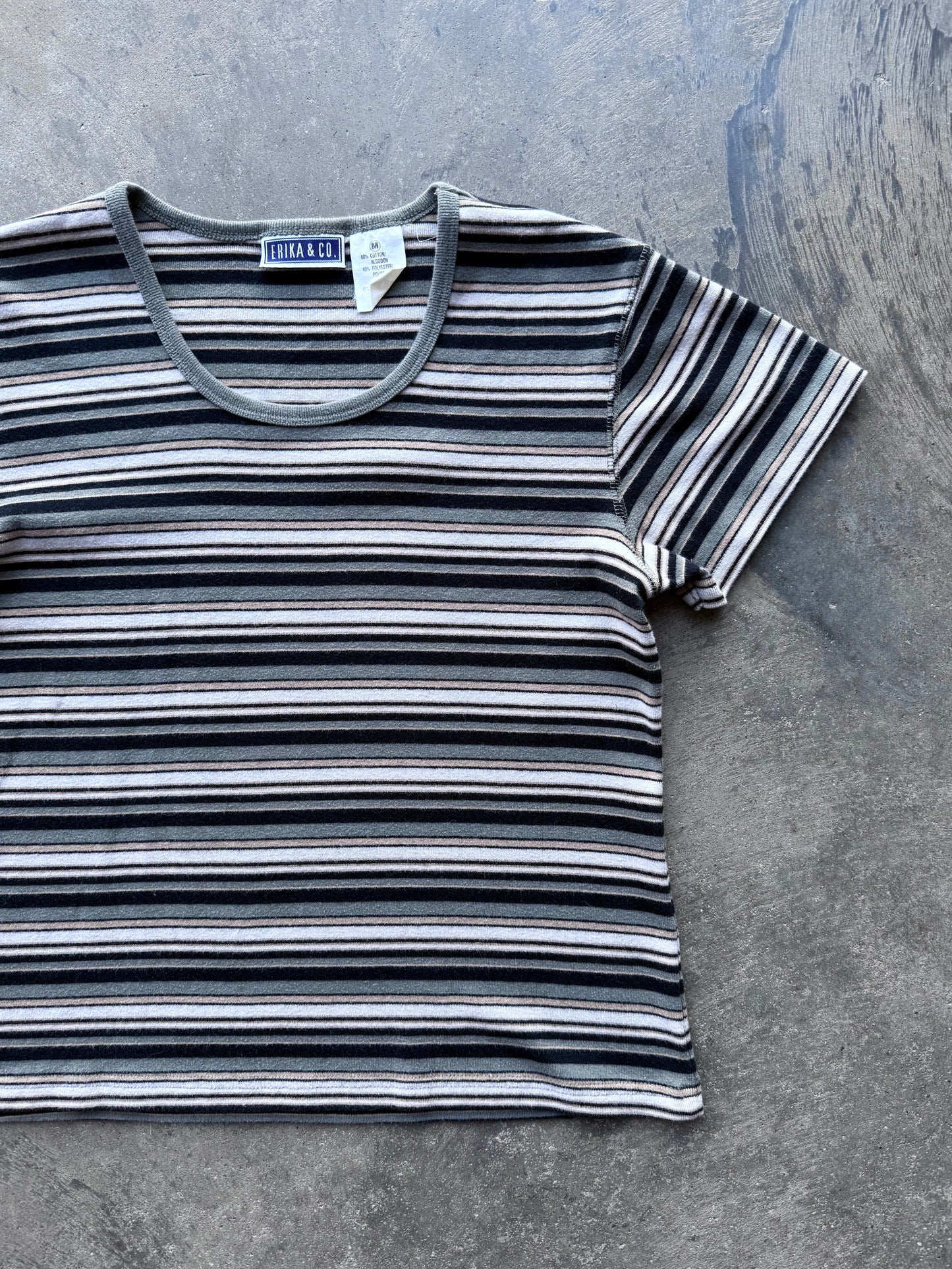 Striped Tee - M