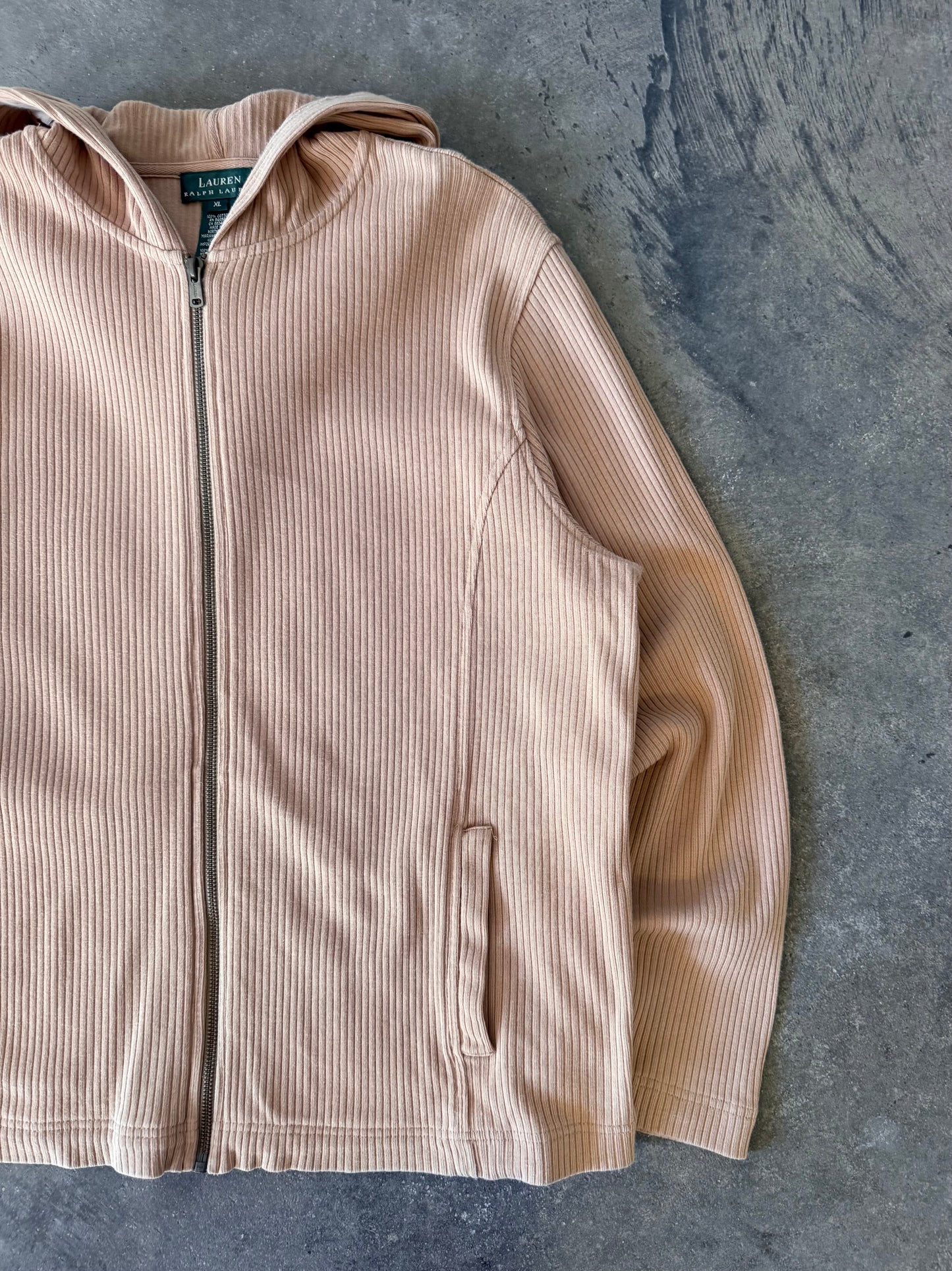 Ralph Lauren Zip Up Hoodie - XL