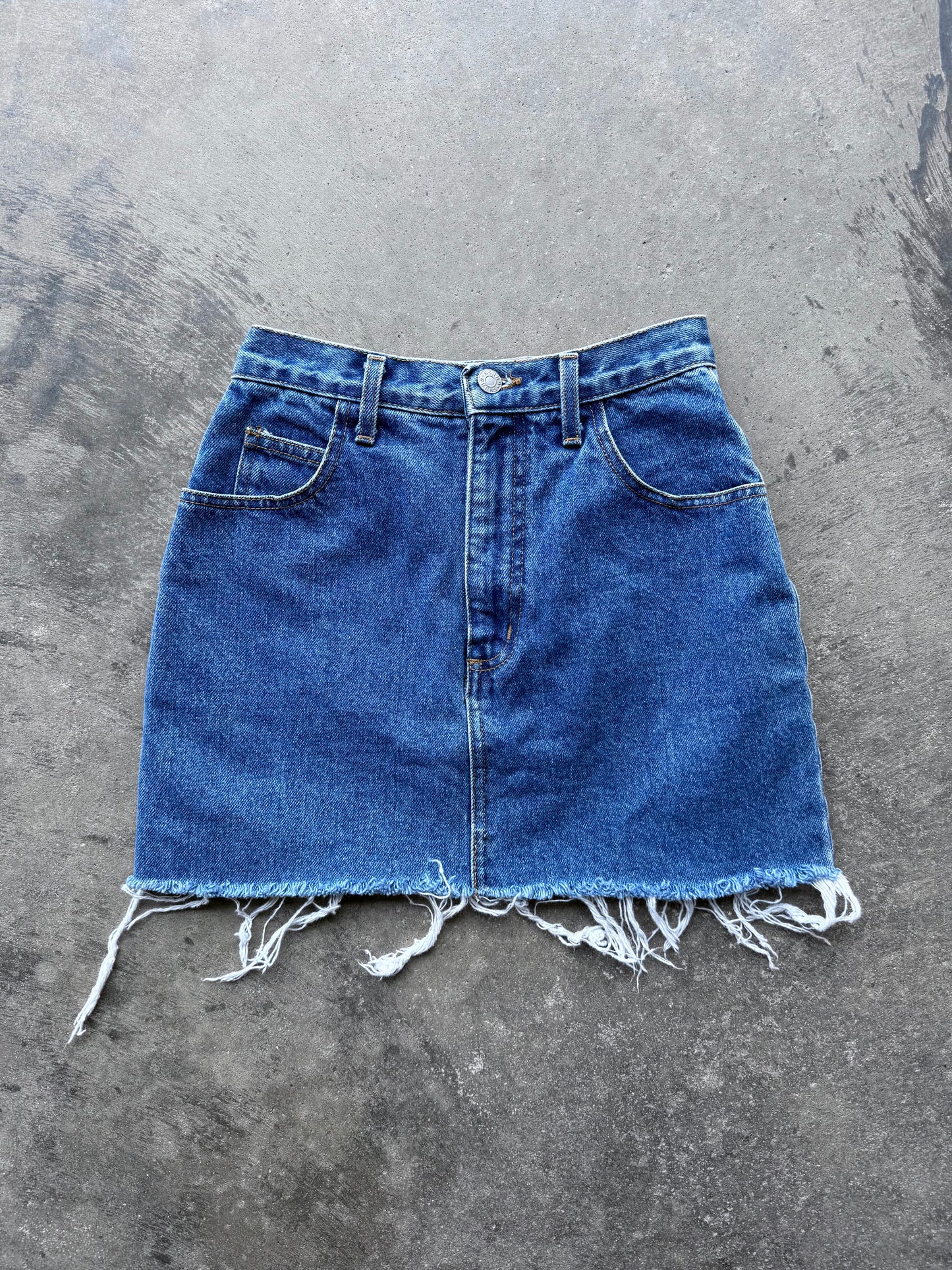 Denim Mini Skirt - 24