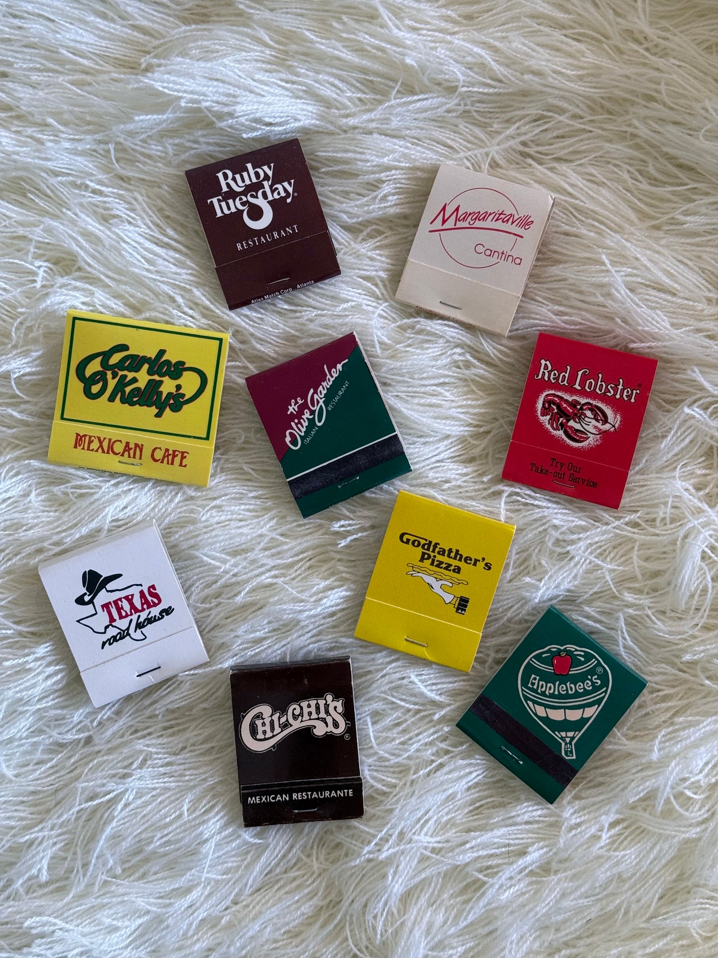 Curated Vintage Matchbooks - Variety 2