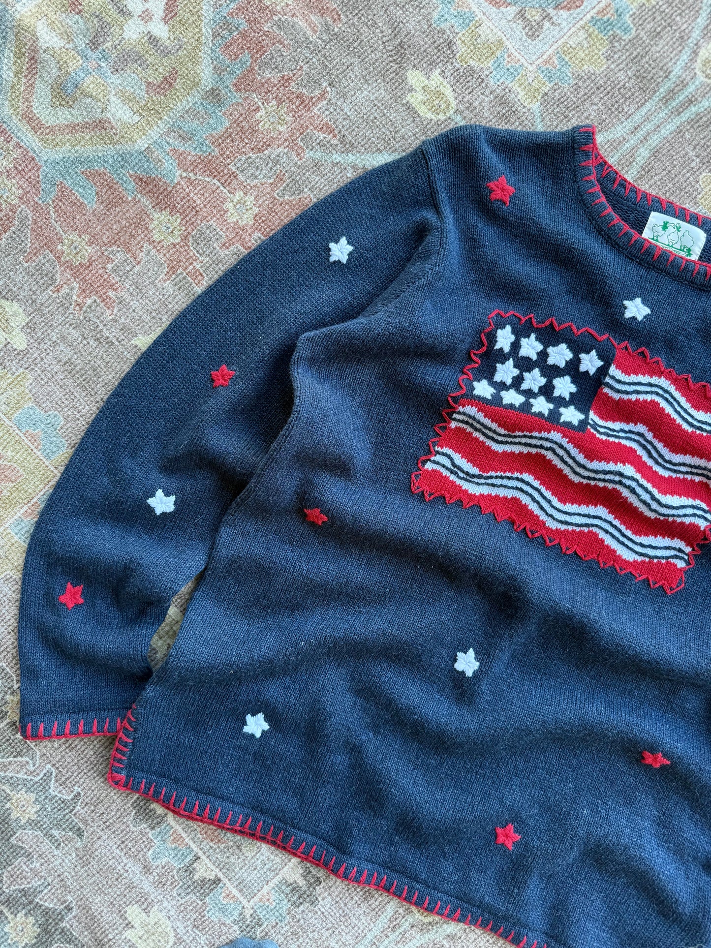 Flag Sweater - L