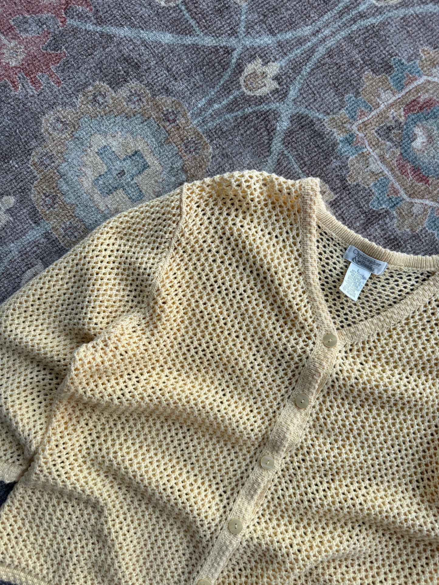 Crochet Cardigan - L