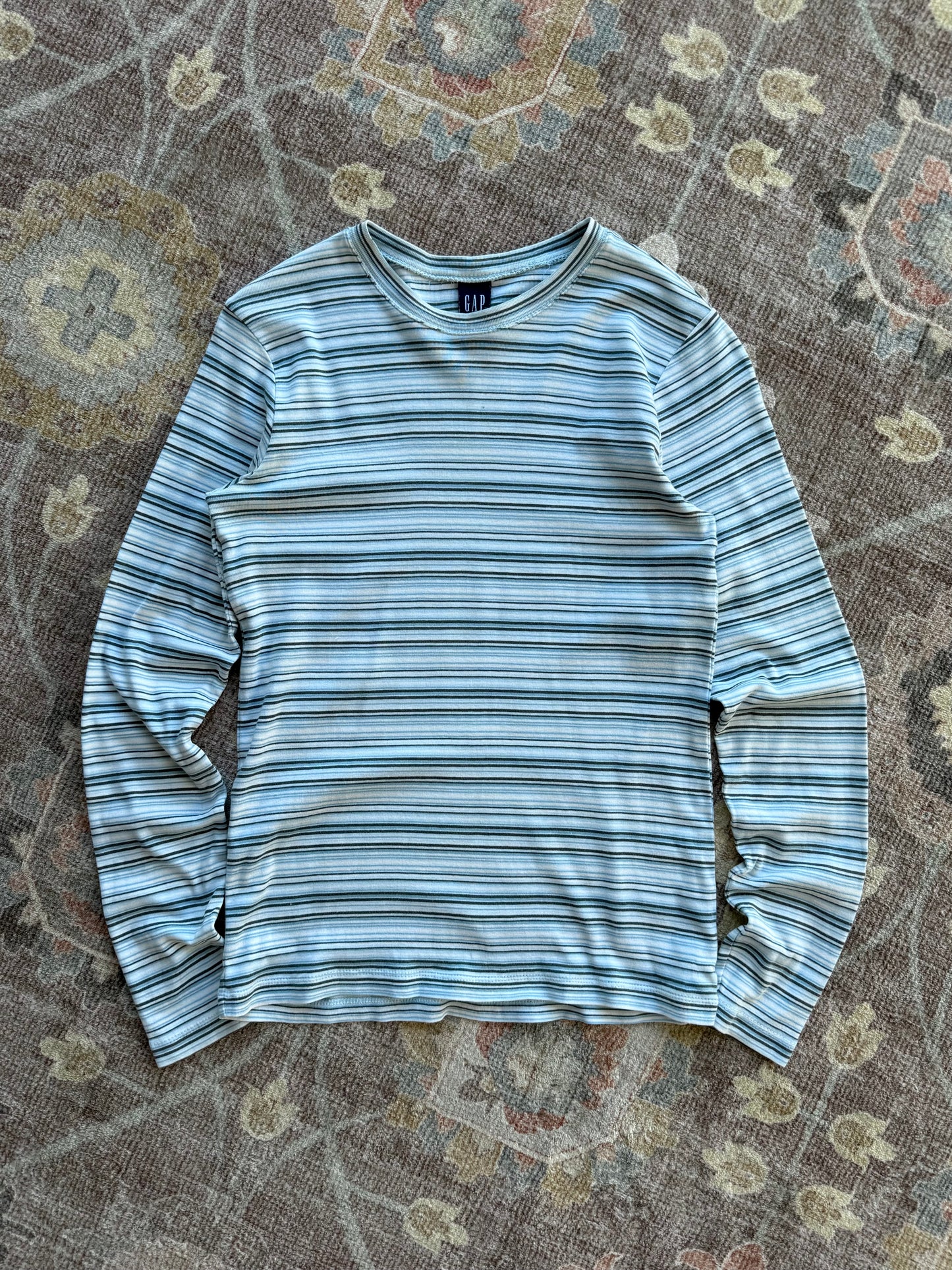 Striped Long Sleeve - M