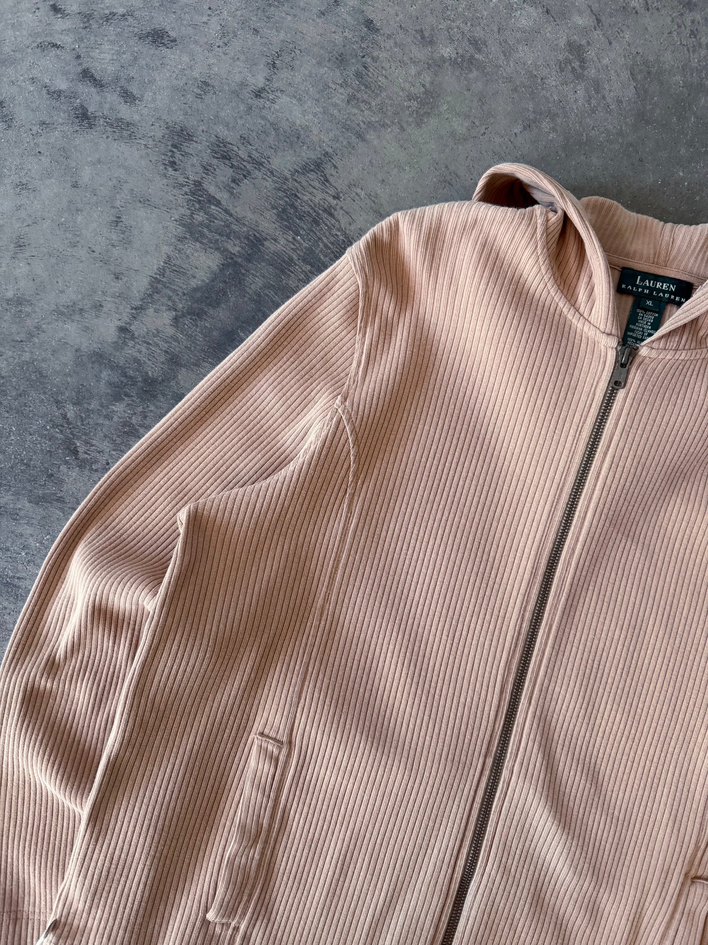 Ralph Lauren Zip Up Hoodie - XL