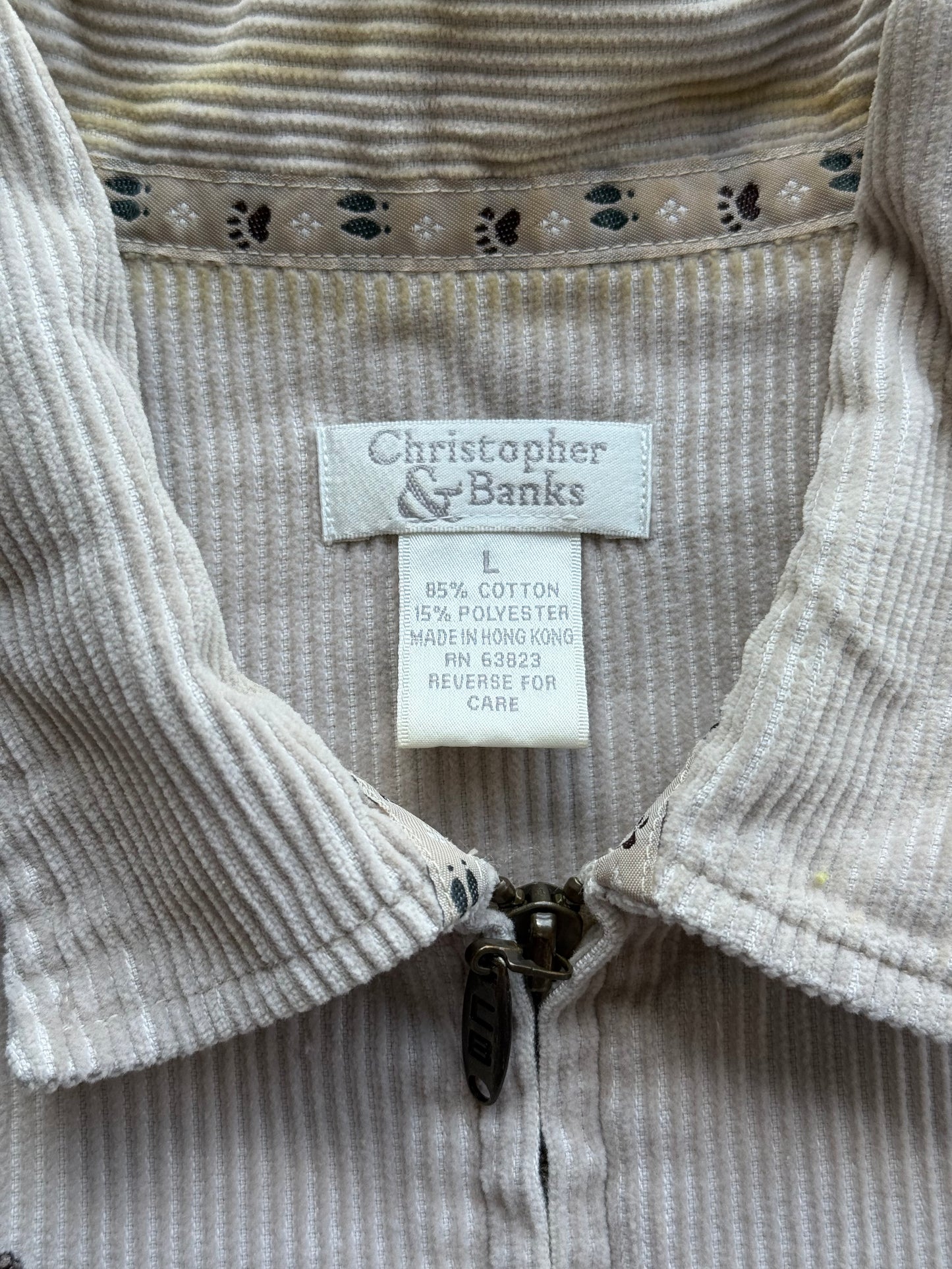 Corduroy Vest - L