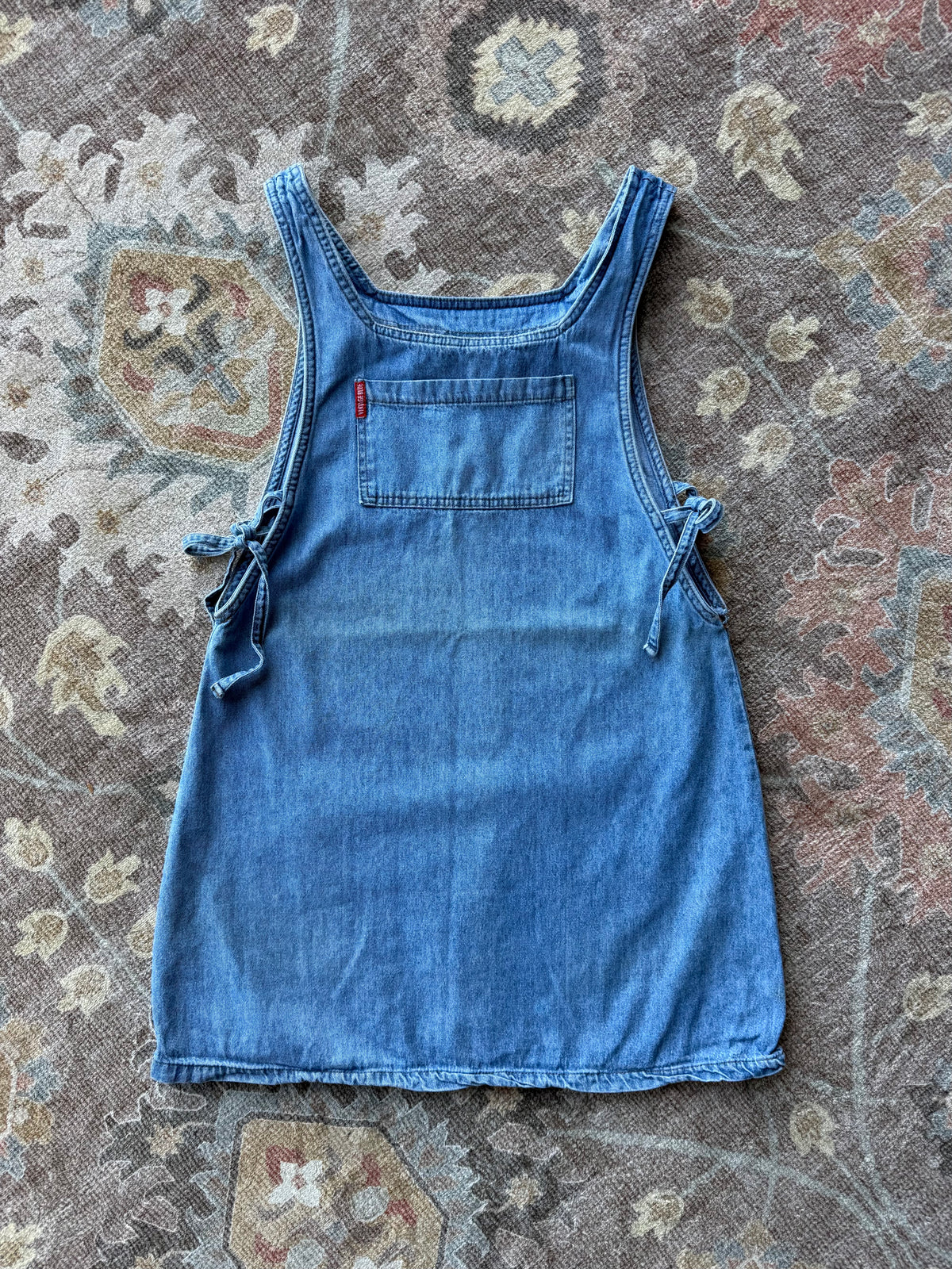 Denim Tie Dress - M