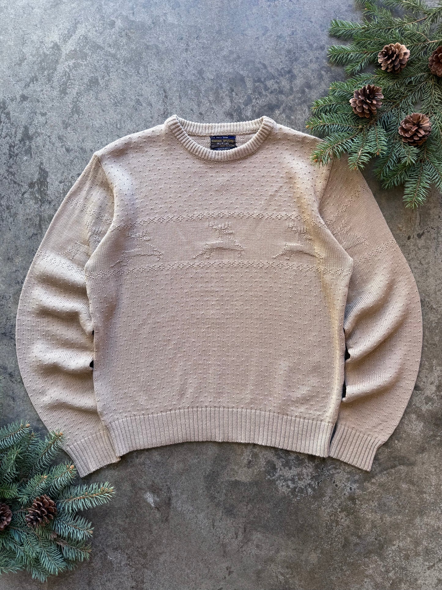 Reindeer Sweater - M