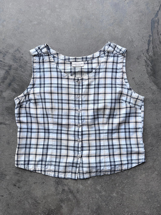 Plaid Tank - XL