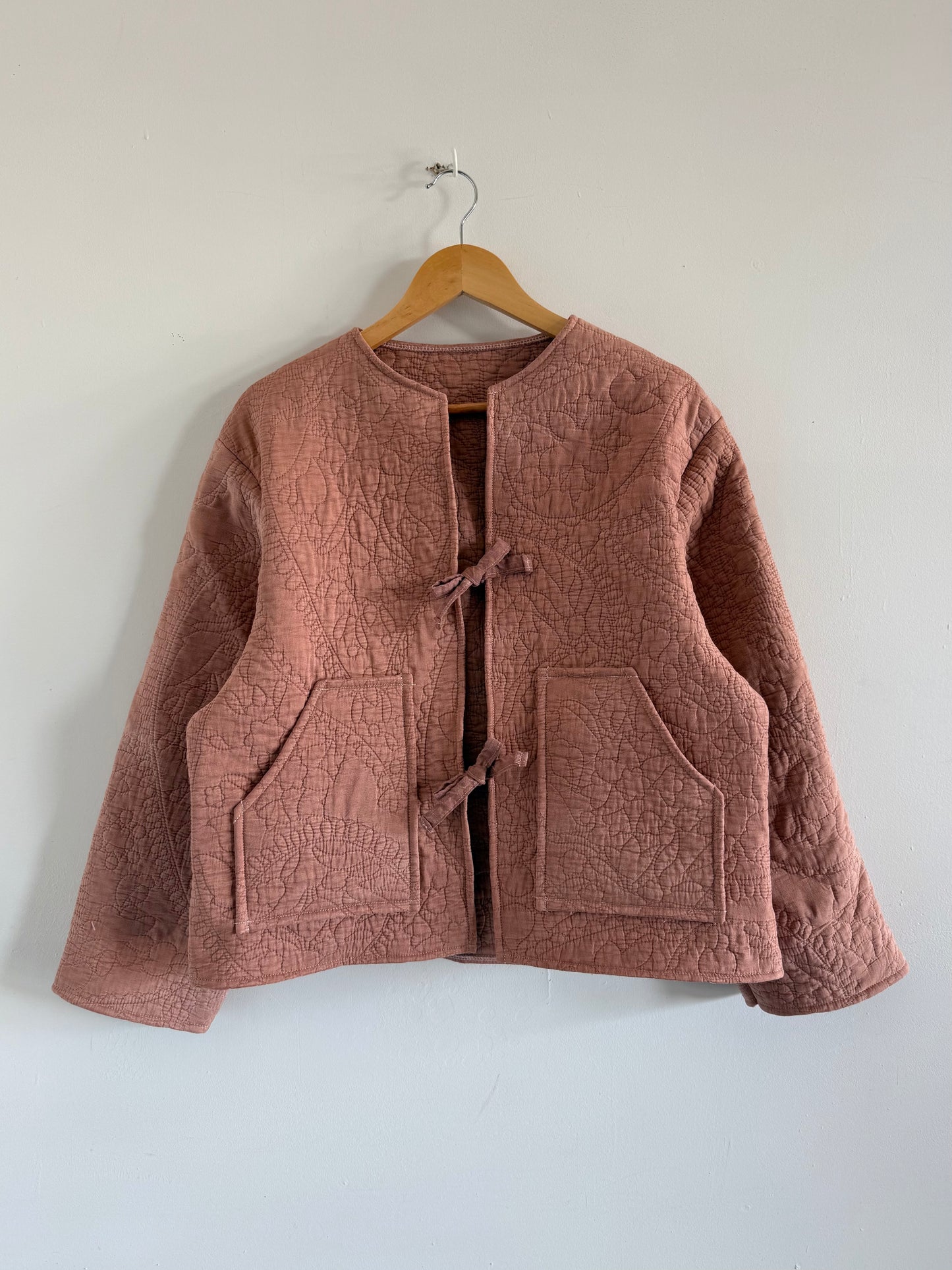 Quilt Tie Jacket - S