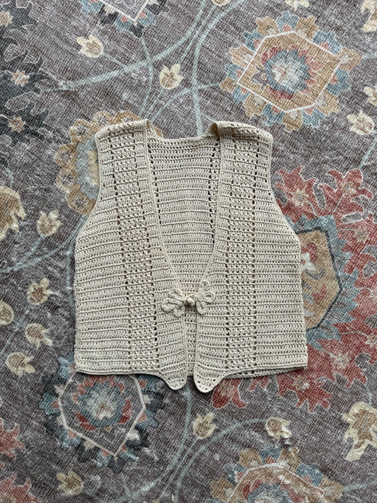 Crochet Vest - S
