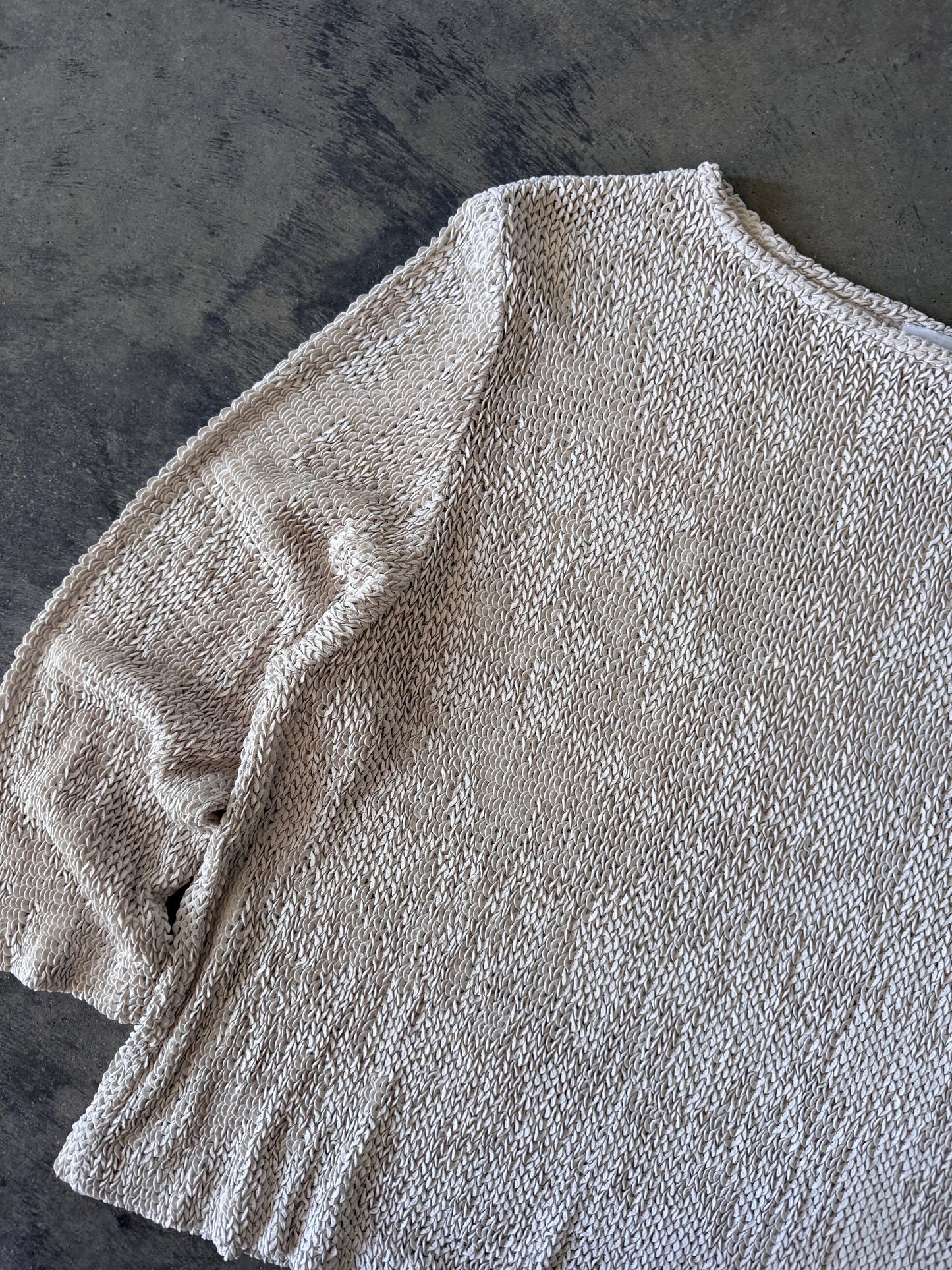 Flowy Crochet Top - L