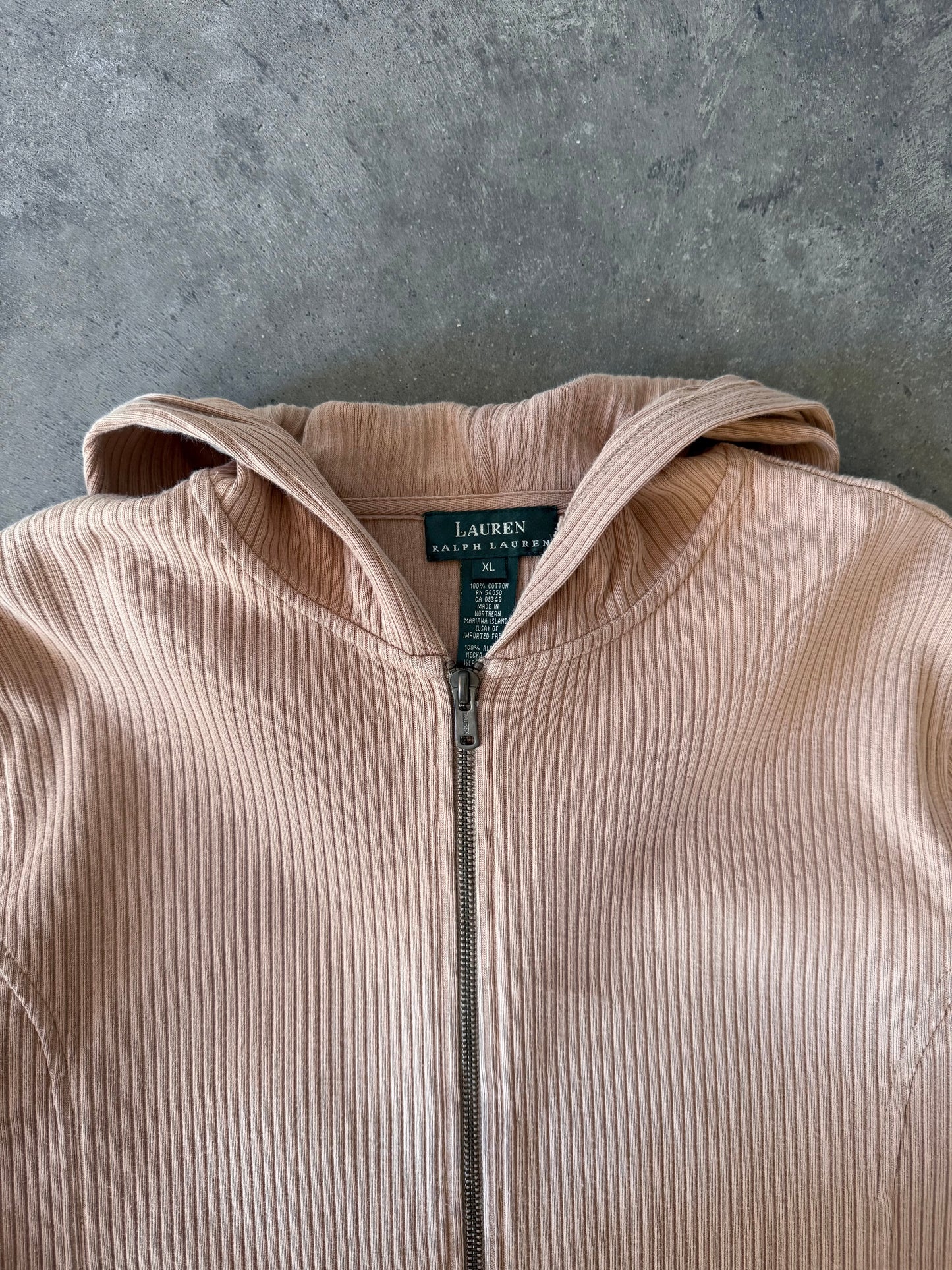 Ralph Lauren Zip Up Hoodie - XL