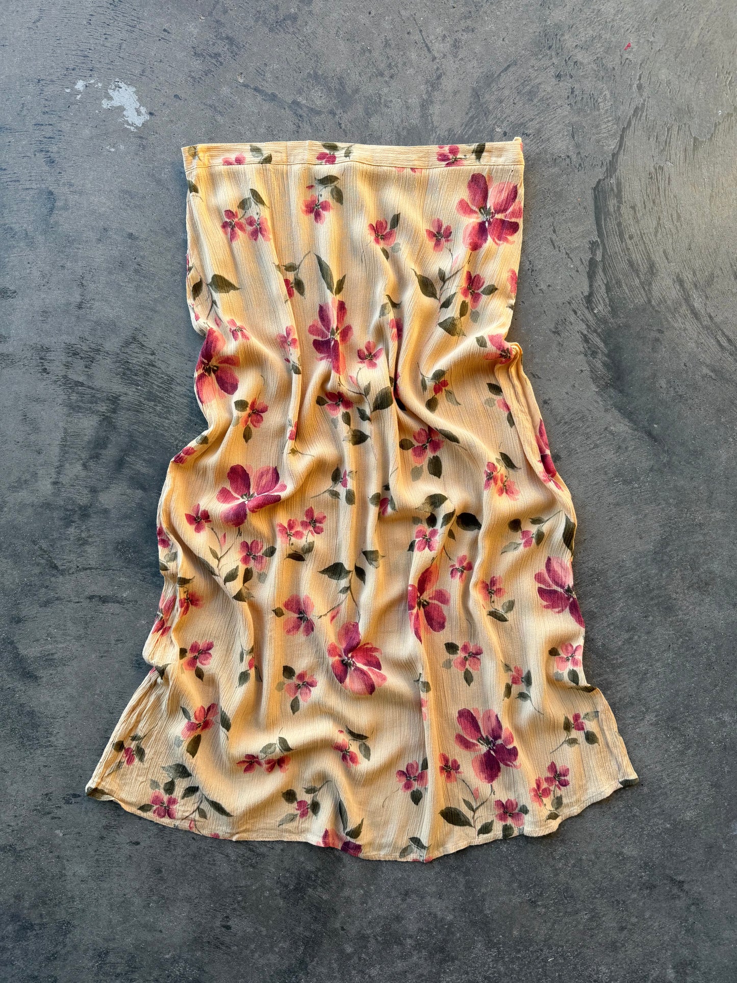 Floral Maxi Skirt - 30