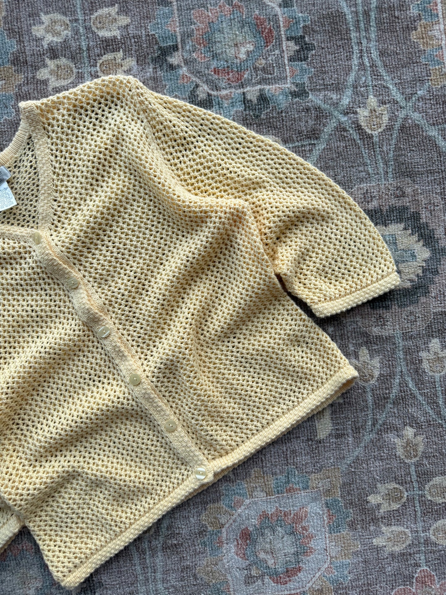 Crochet Cardigan - L