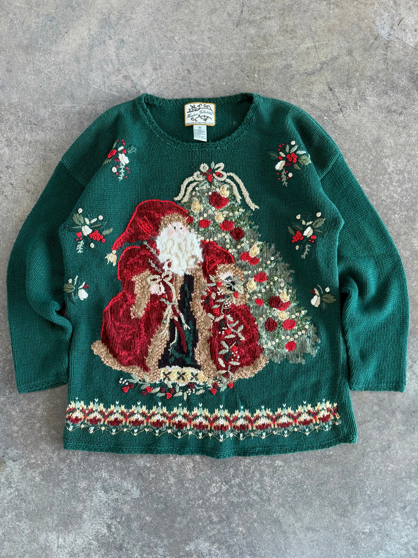 Santa Sweater - M