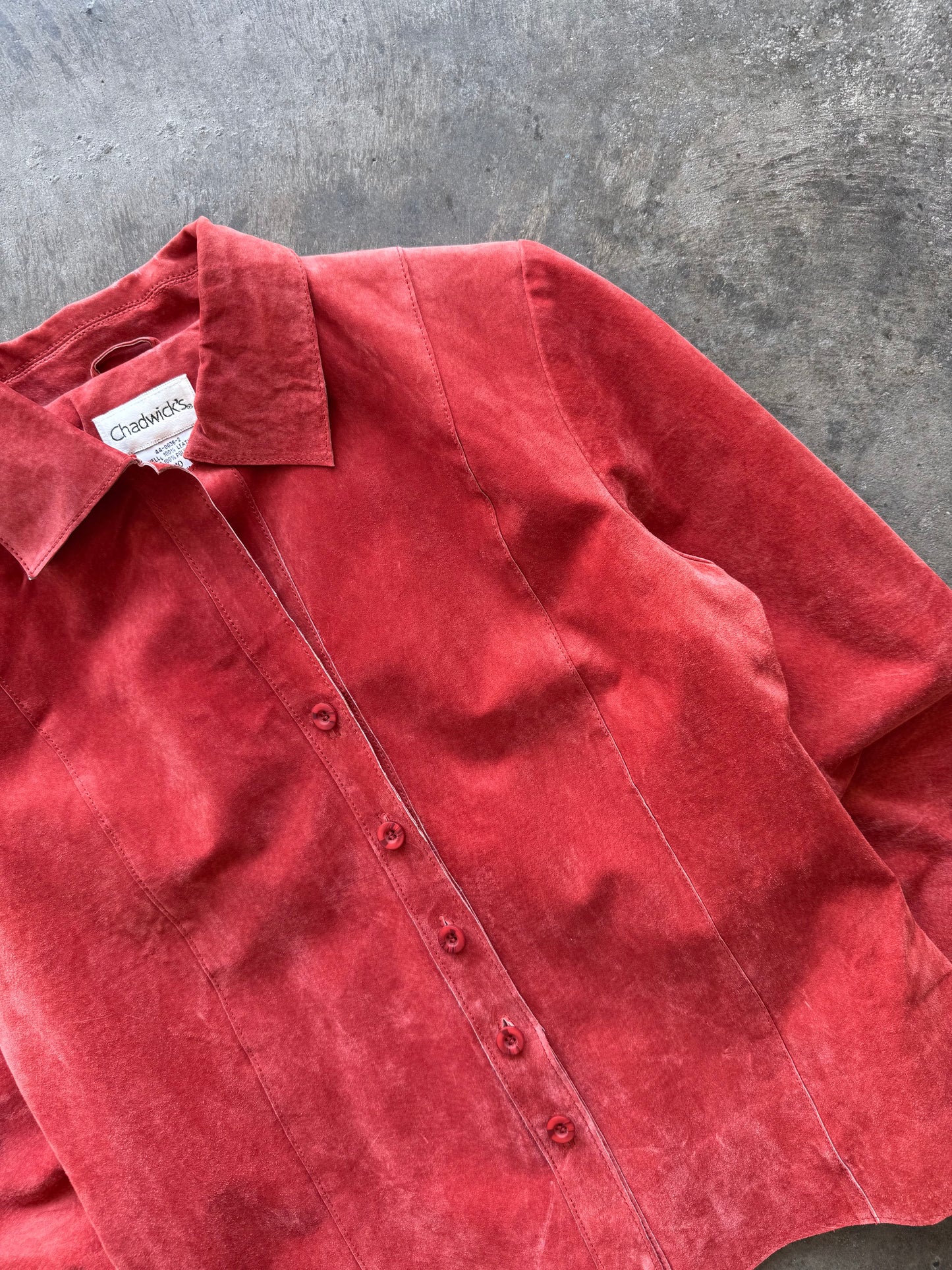 Suede Jacket - M