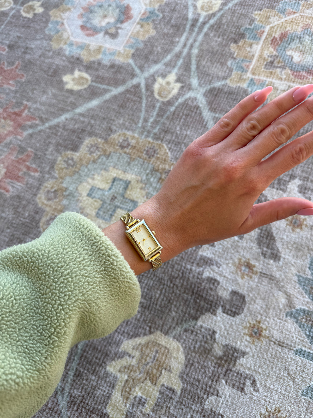 Gold Vintage Watch - 7” band