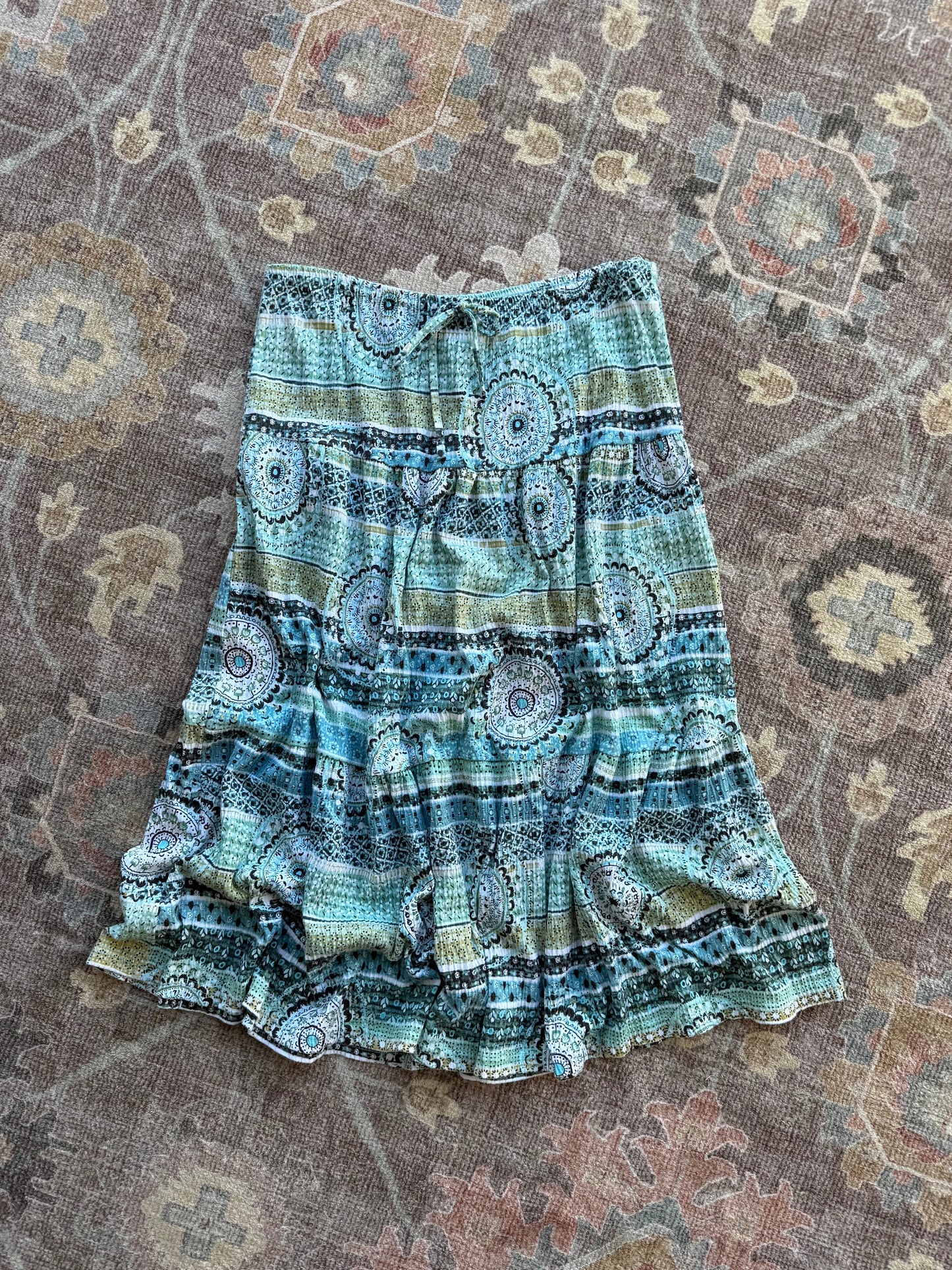 Paisley Maxi Skirt - M