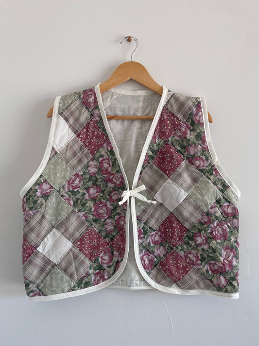 Quilt Tie Vest - XL