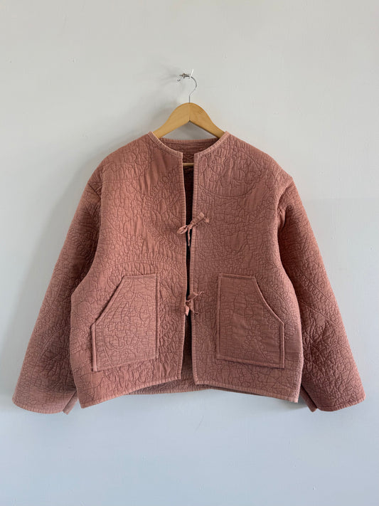 Quilt Tie Jacket - M