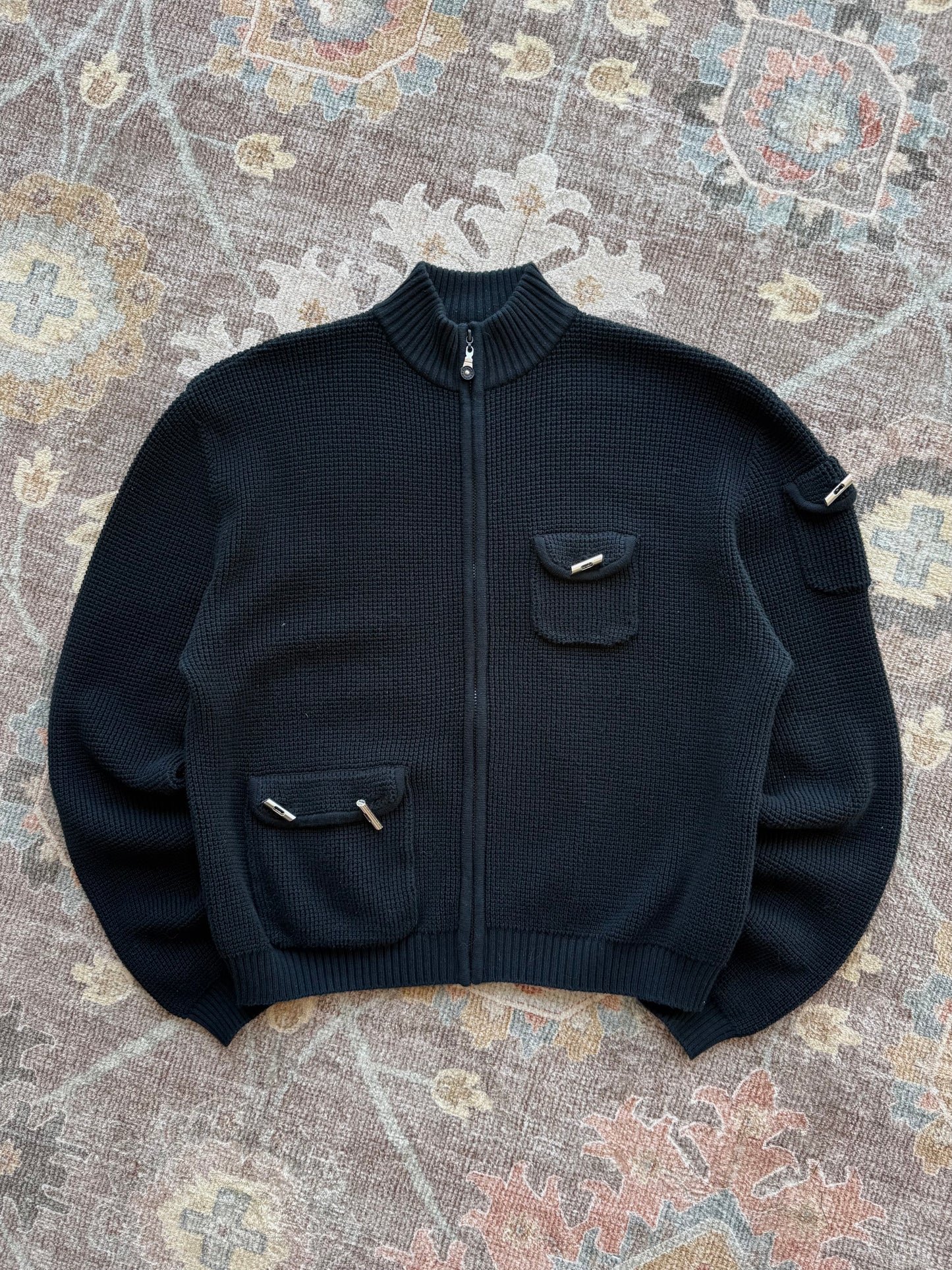 Zip Up Cardigan - S