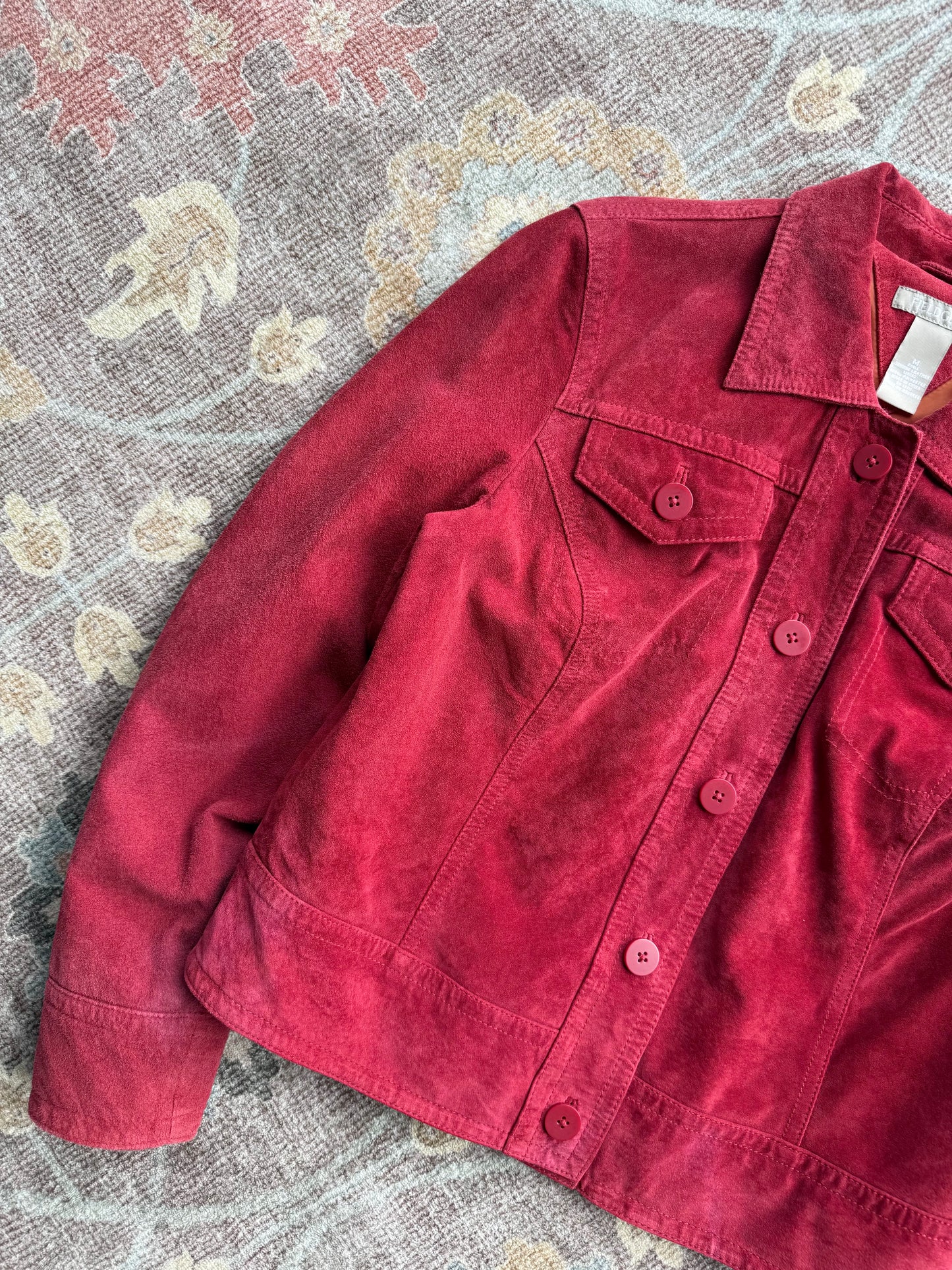 Suede Jacket - M
