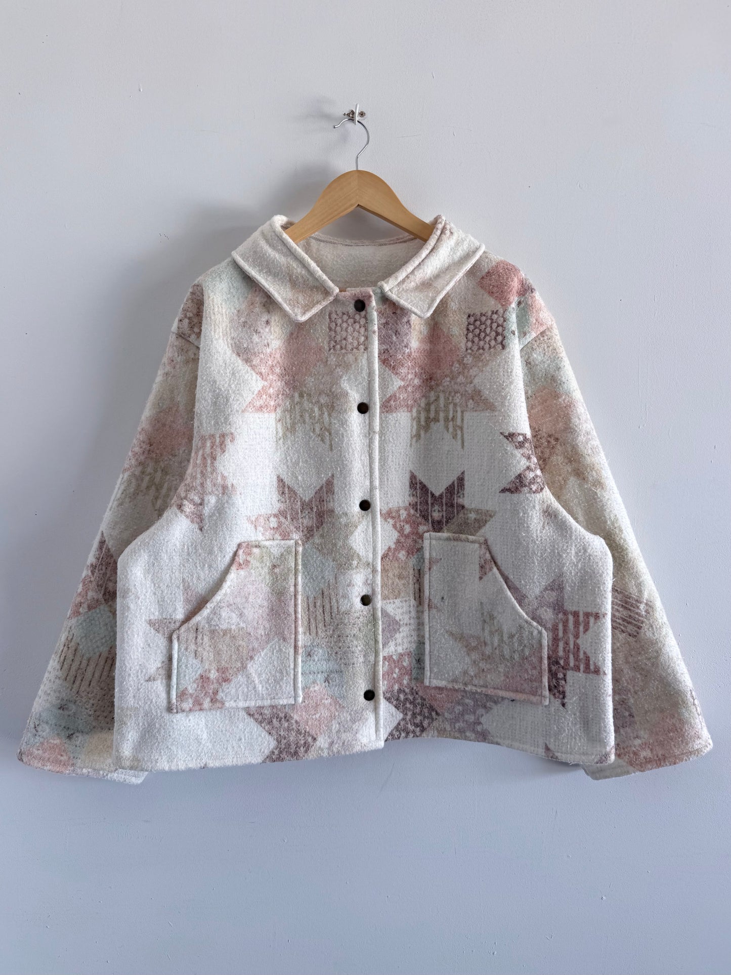 Blanket Button Snap Jacket - XL