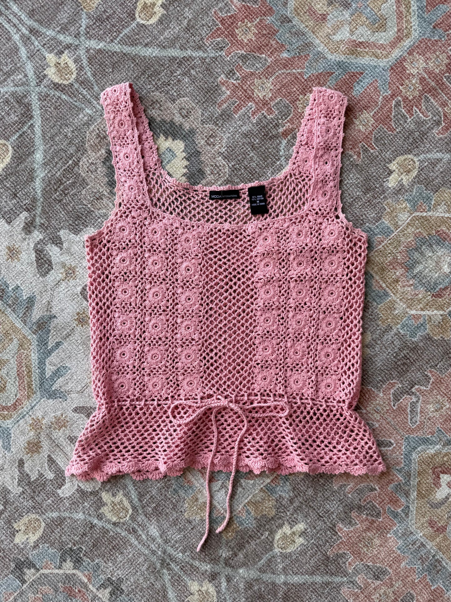 Crochet Tank - M