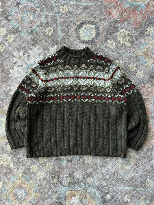 Mock Neck Sweater - XL