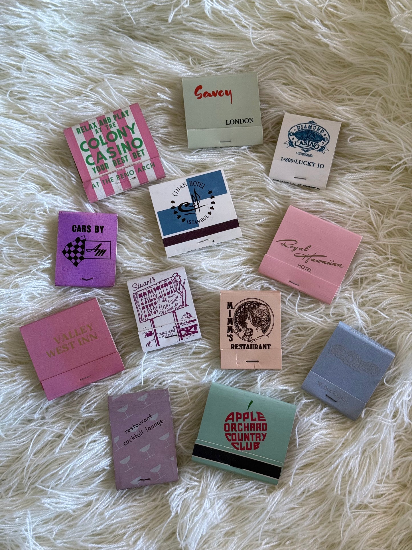 Curated Vintage Matchbooks - Variety 1