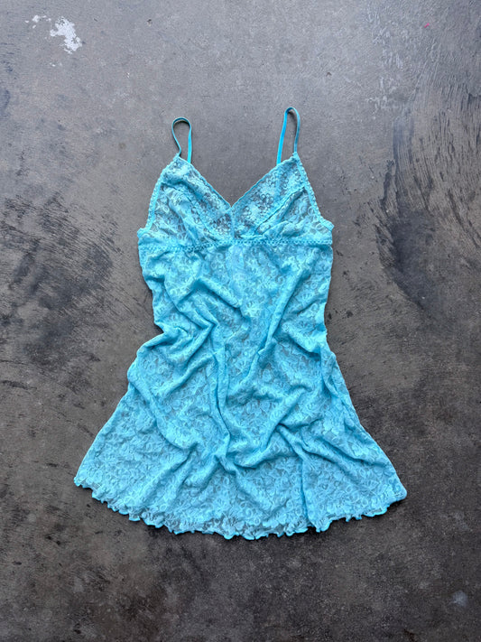 Lace Slip Dress - M