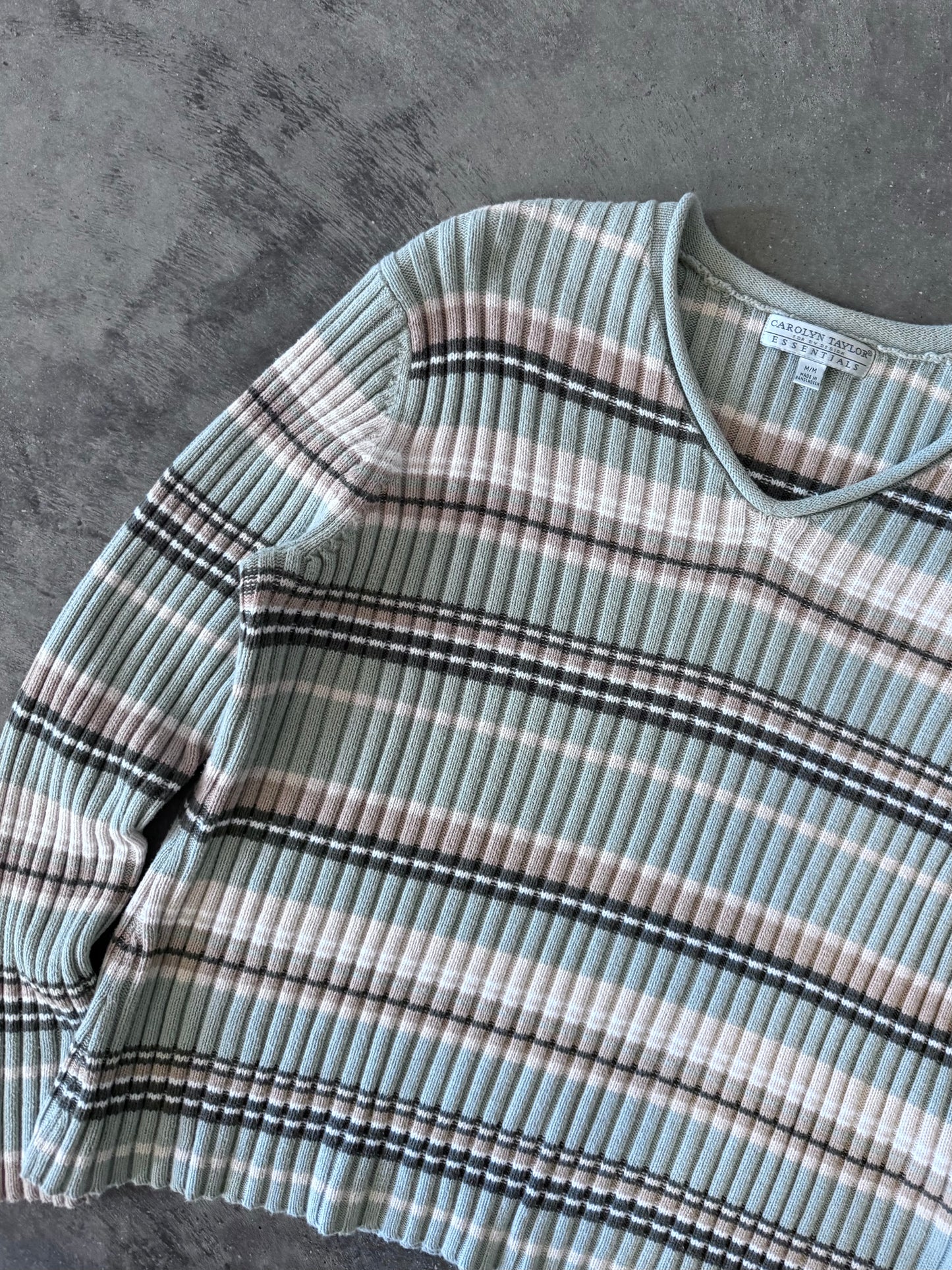 Striped Sweater - M