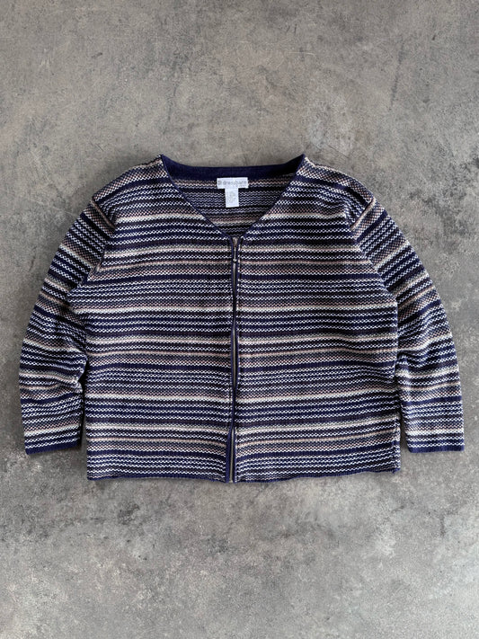 Zip Up Cardigan - 2XL