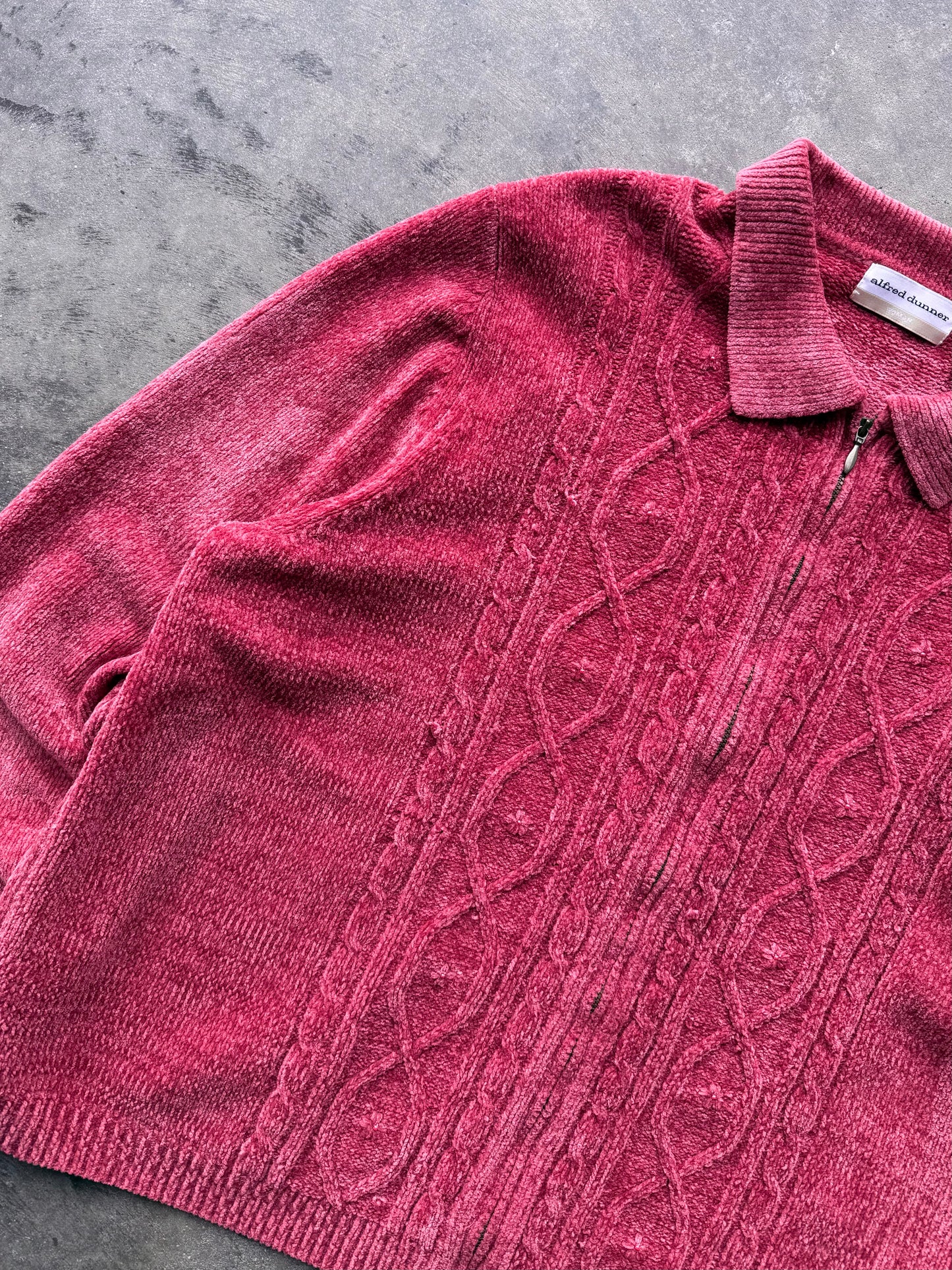 Zip Up Cardigan - 2XL
