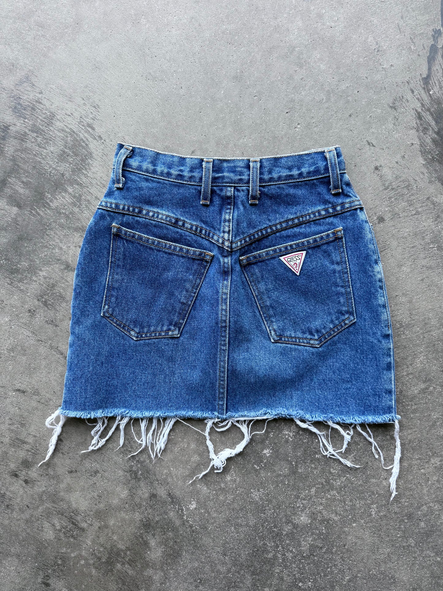 Denim Mini Skirt - 24