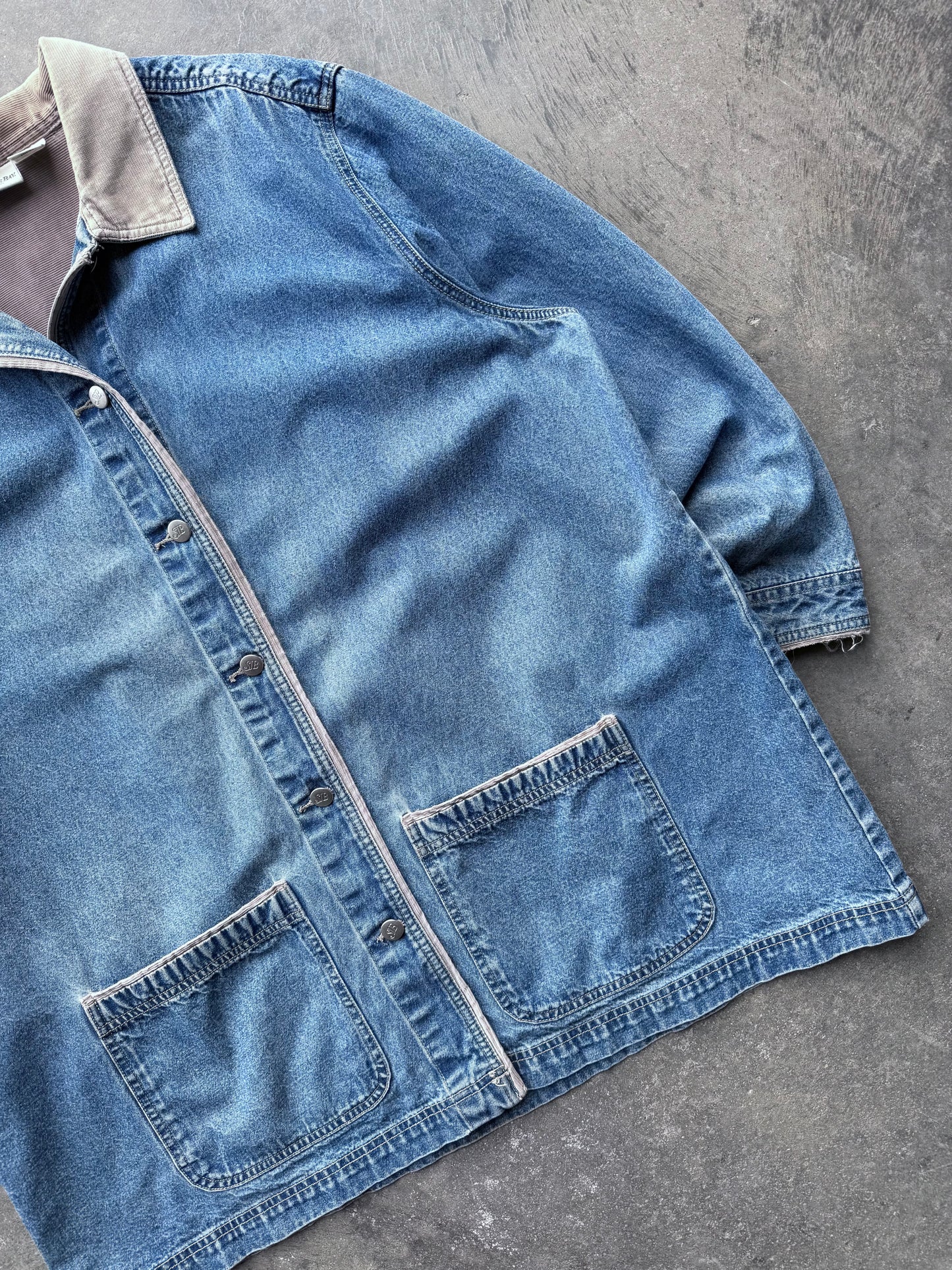 Denim Chore Jacket - 2XL