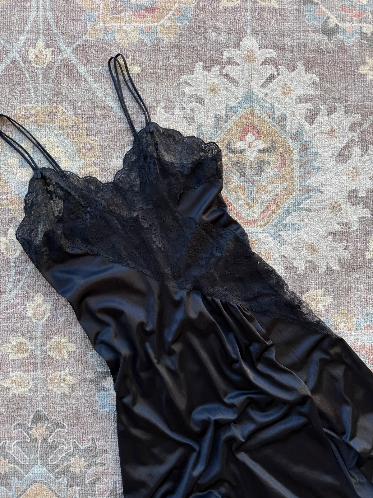 Lace Slip Dress - M