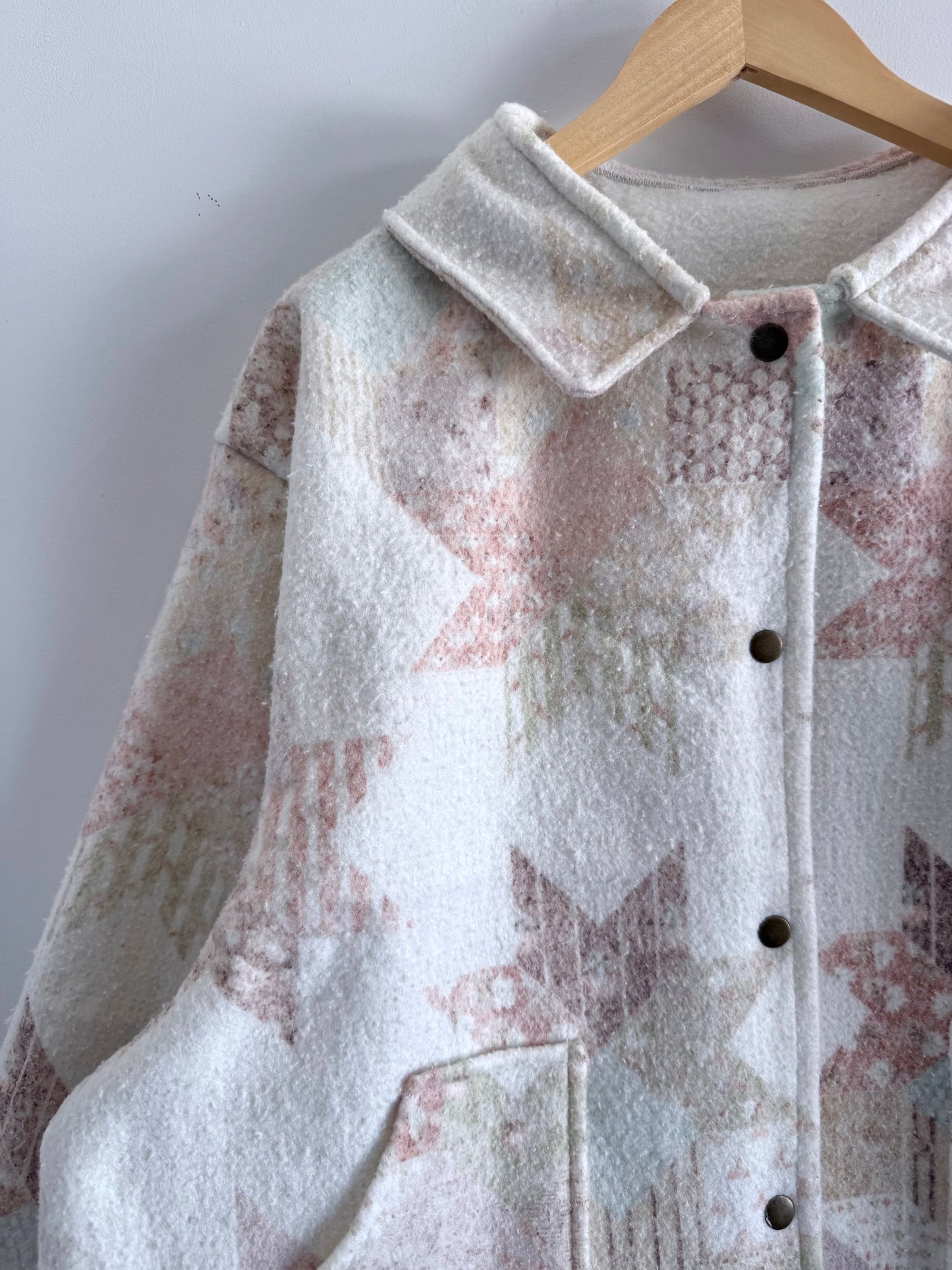 Blanket Button Snap Jacket - XL