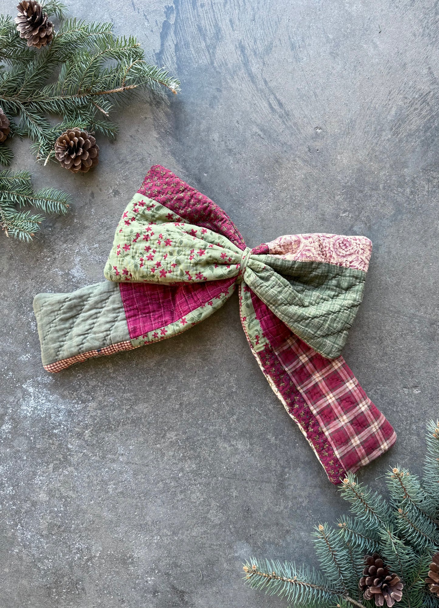 Large Quilt Bow