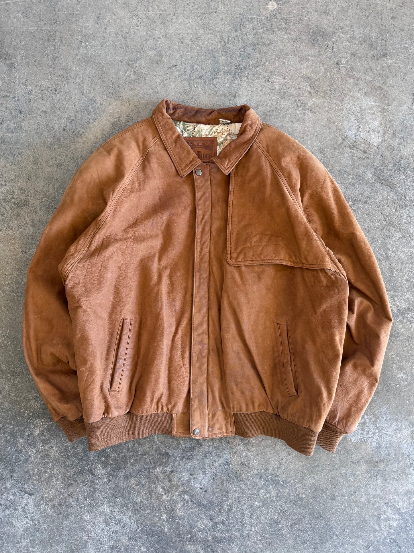 Marlboro Leather Jacket - XL