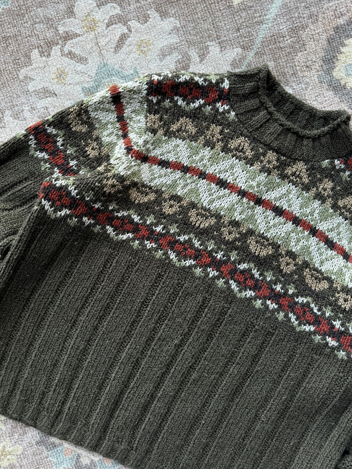 Mock Neck Sweater - XL