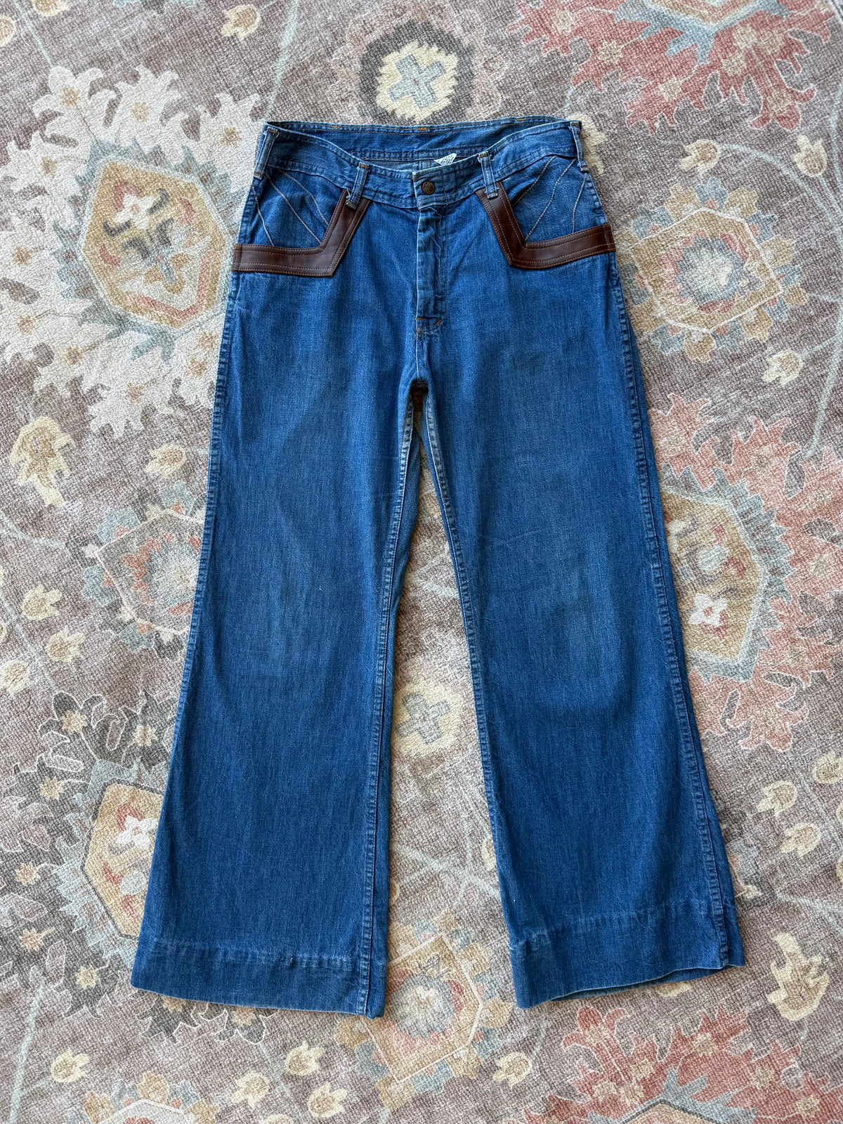 Vintage Wide Leg Jeans - 31x31
