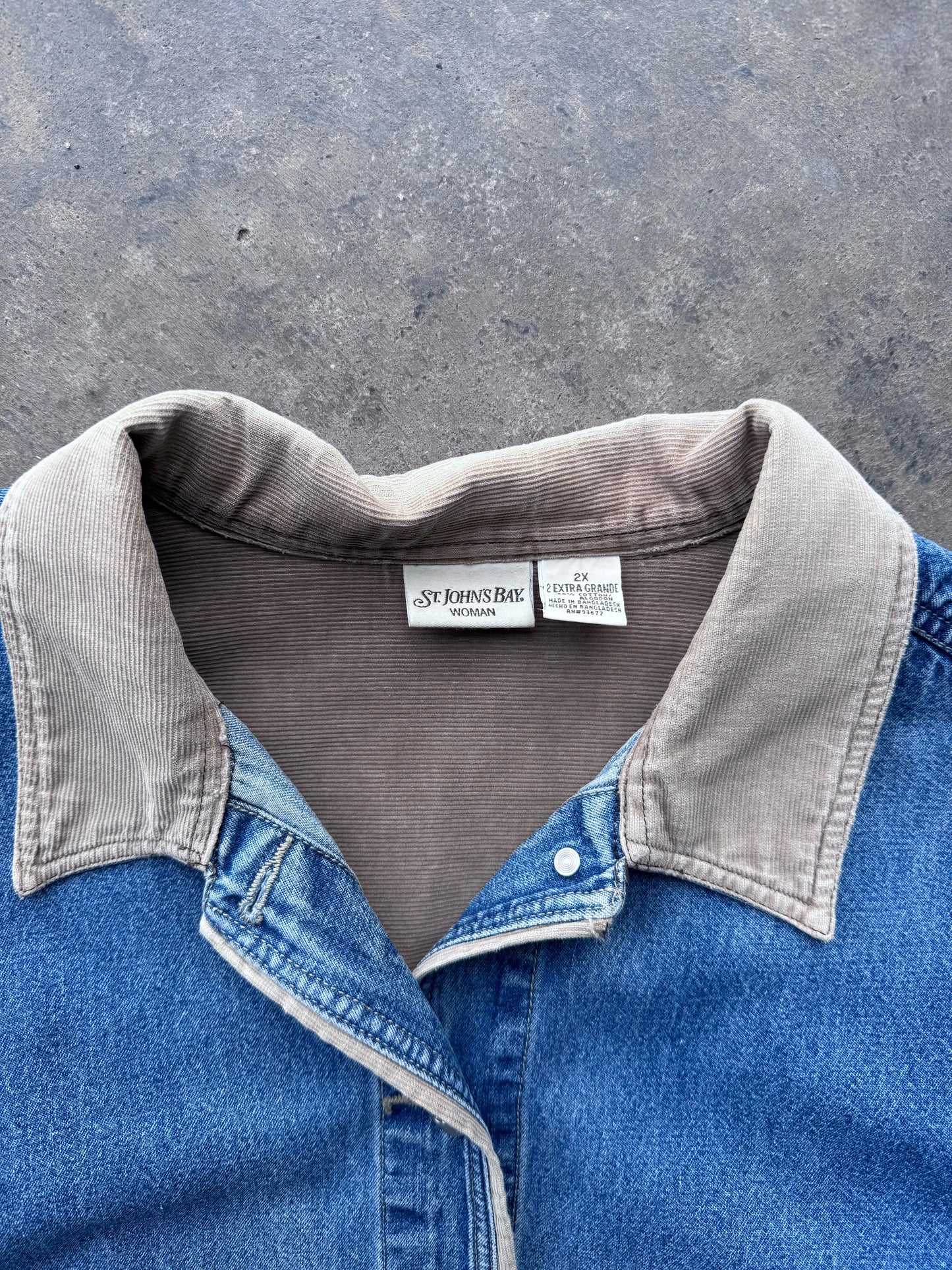 Denim Chore Jacket - 2XL