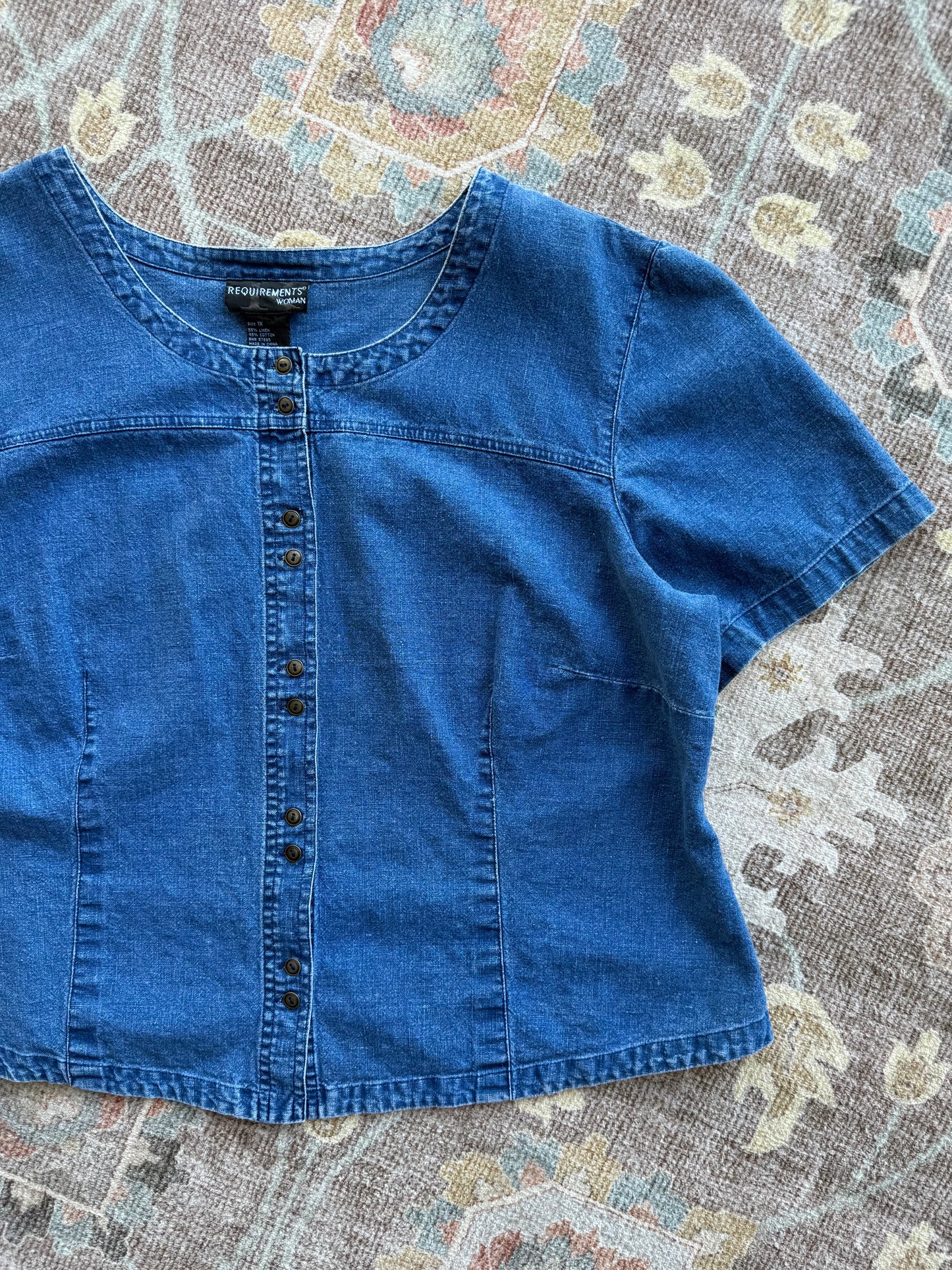 Denim Top - XL
