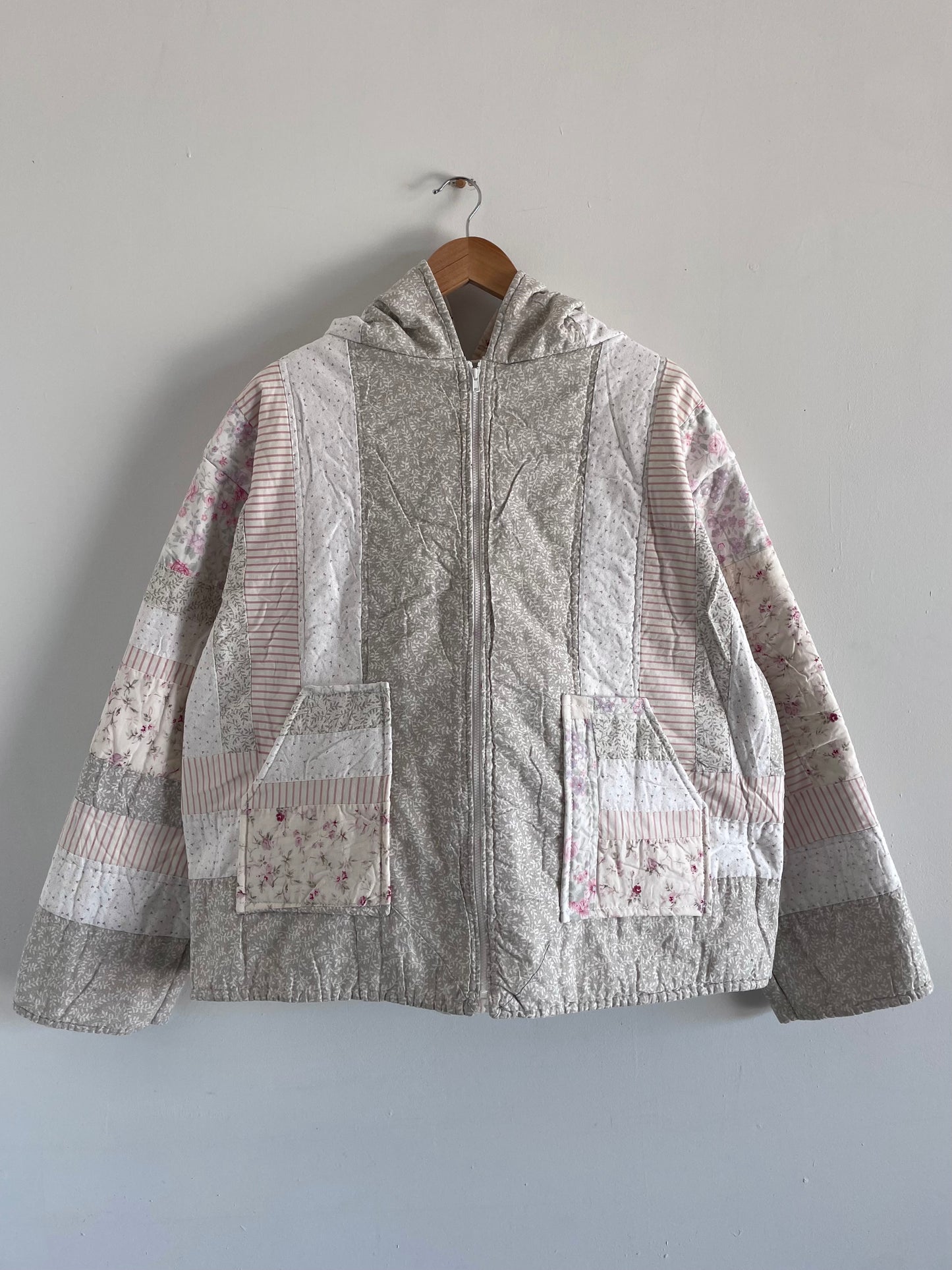 Quilt Hooded Jacket - XL