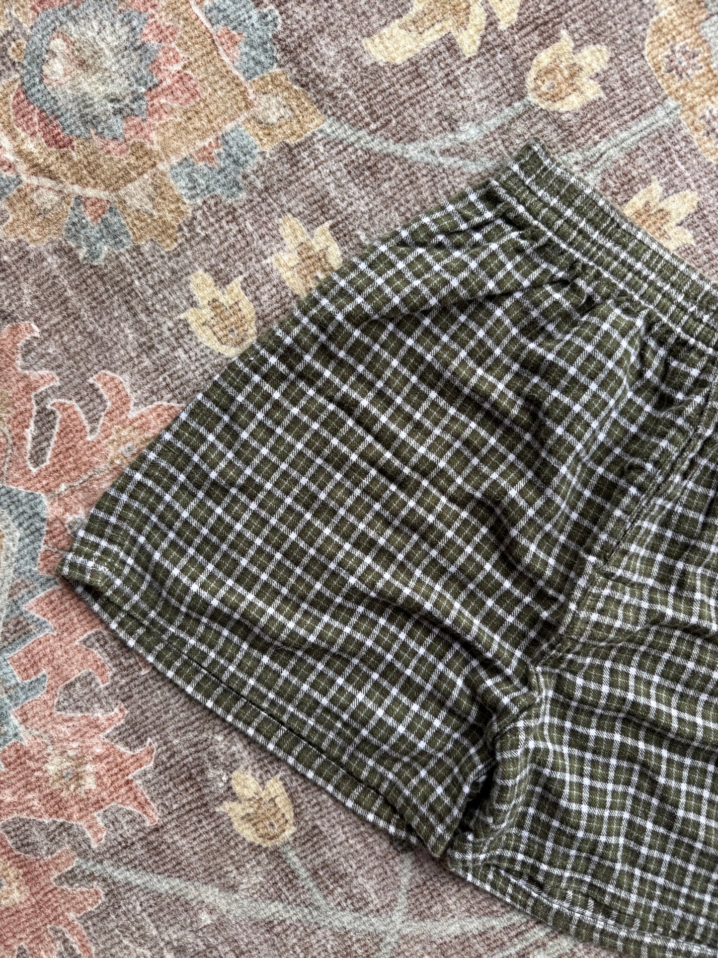 Plaid Boxer Shorts - S