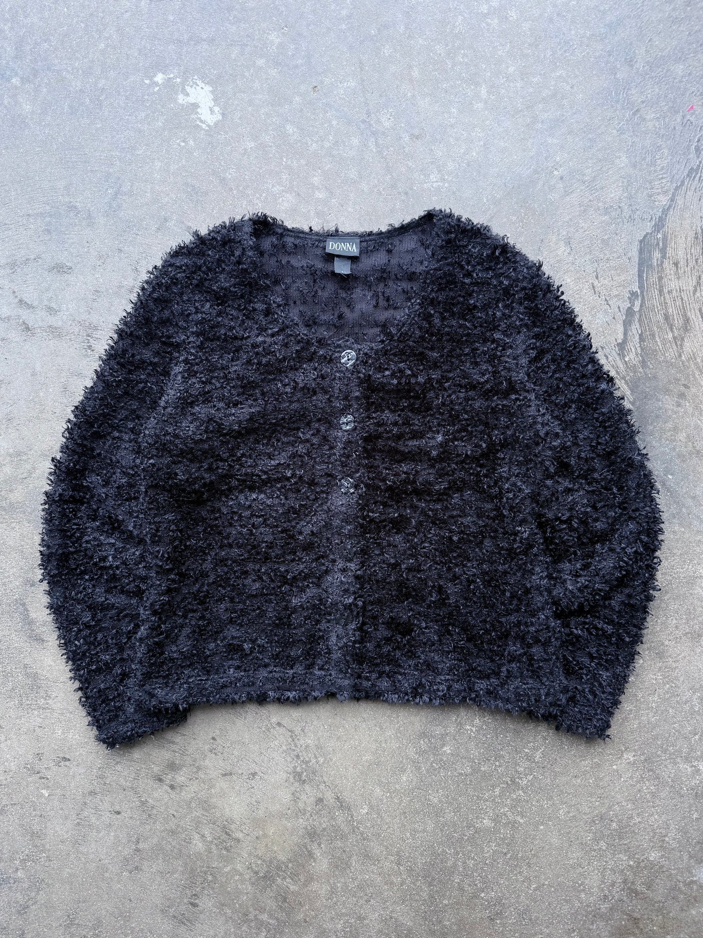 Fluffy Cardigan - L